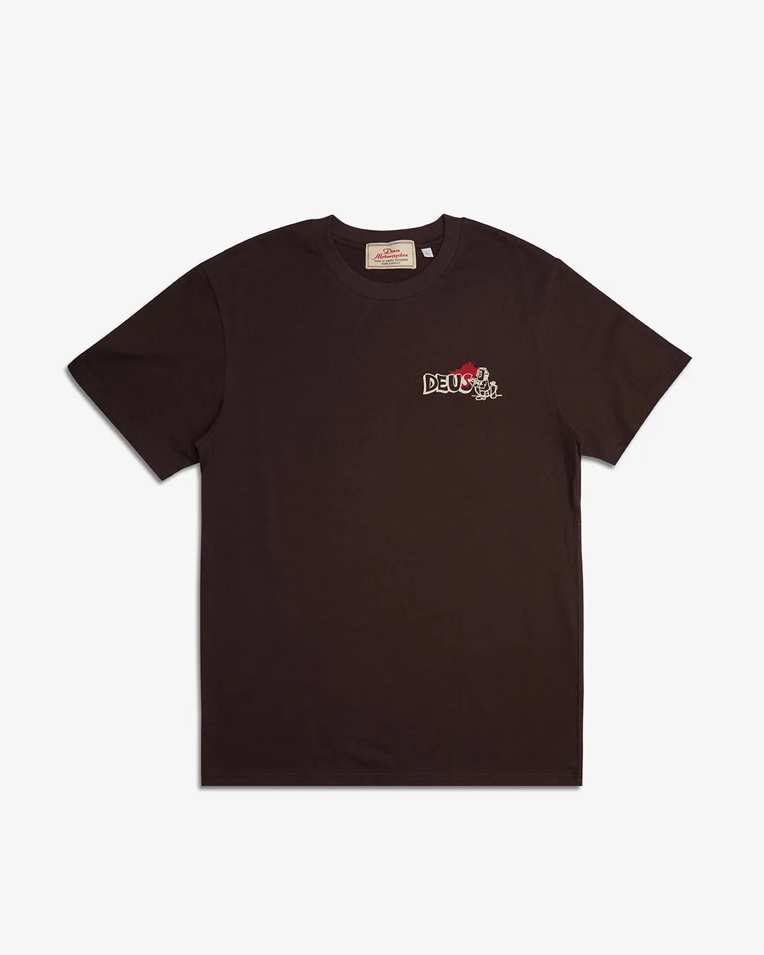 FLASH TEE - CHOC BROWN