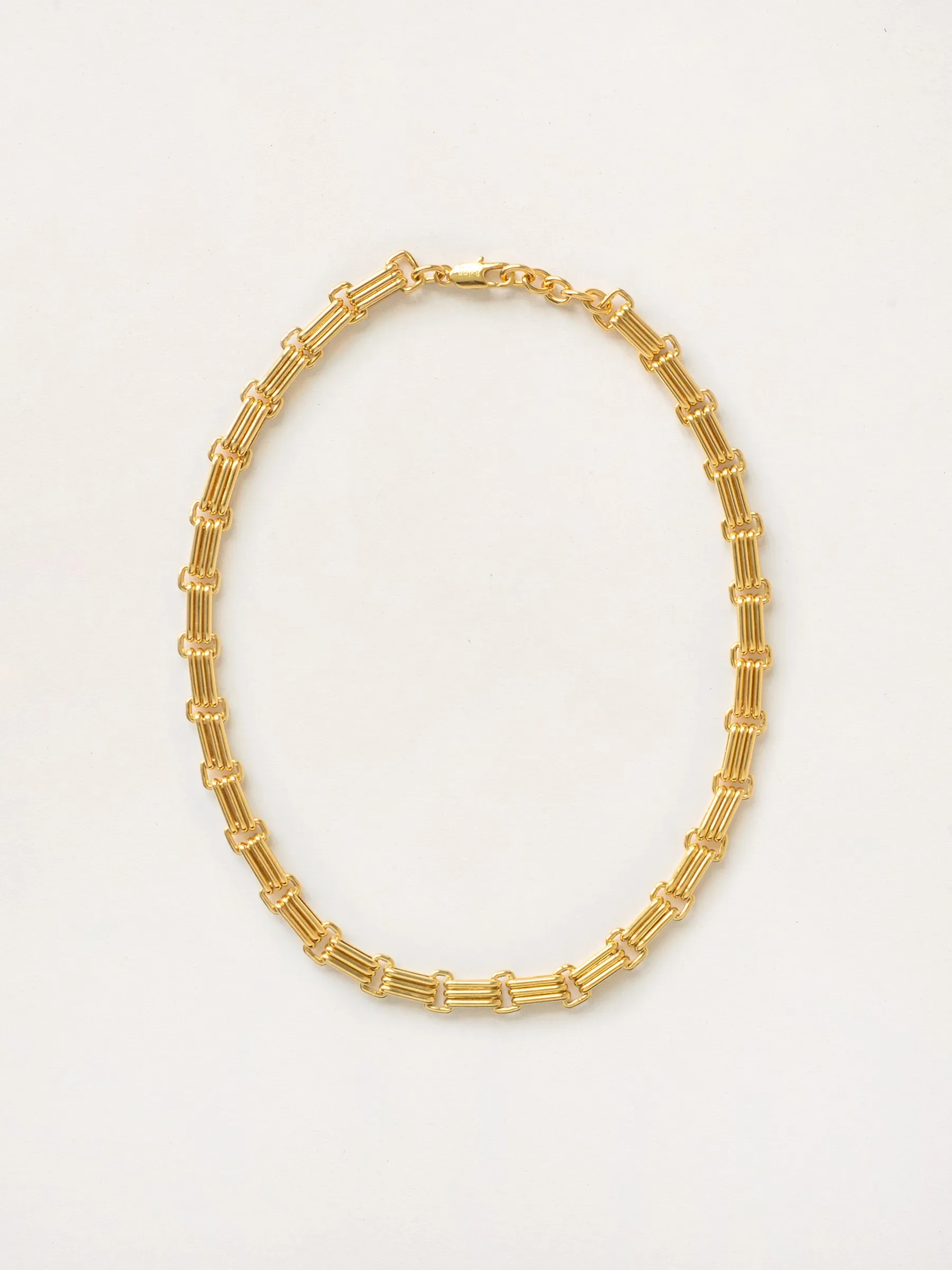 Flat Link Necklace