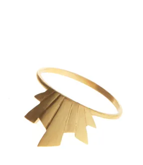 Frey Ring, Matte Gold