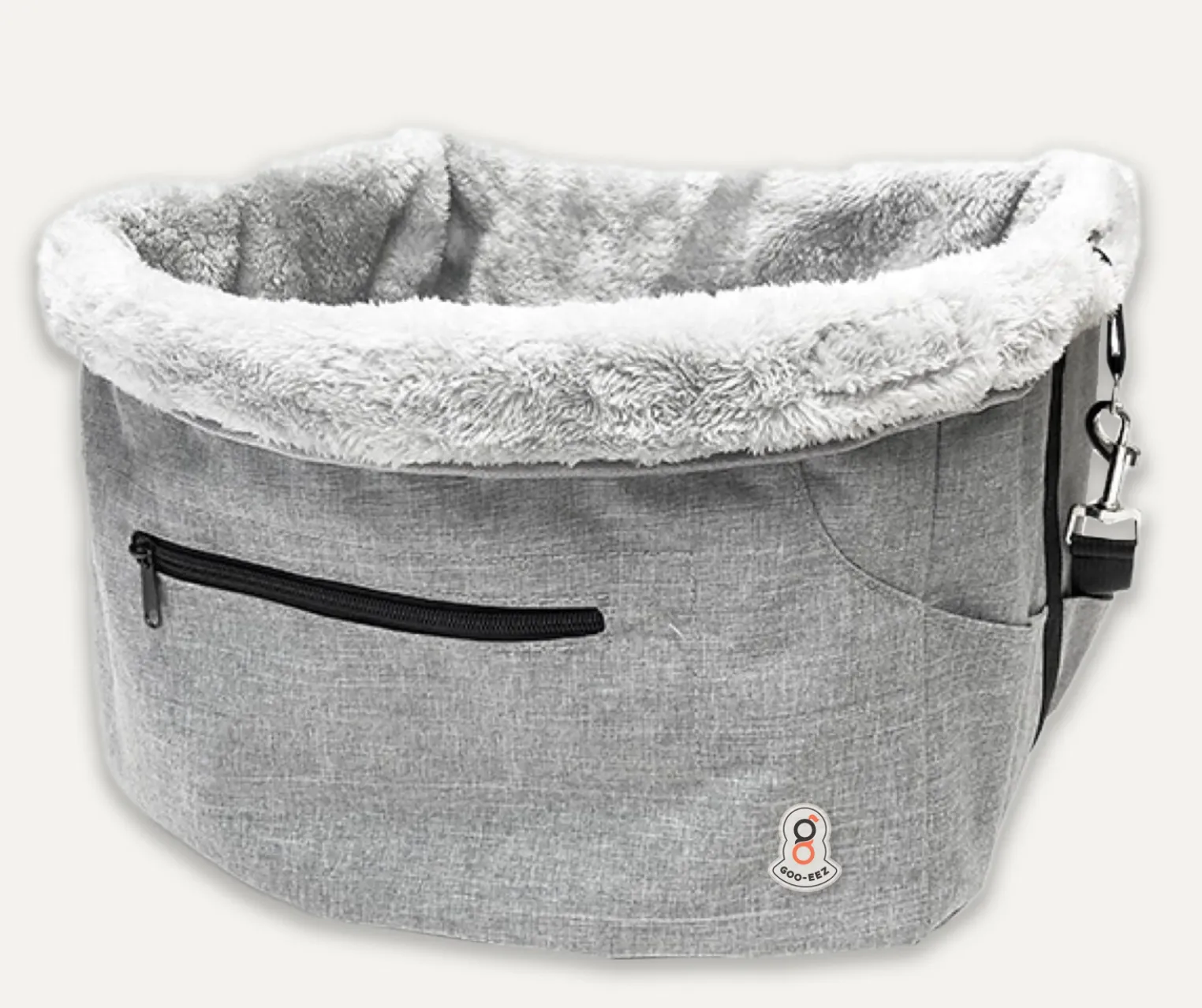 Goo-Eez Foldable Car Booster Seat - Grey