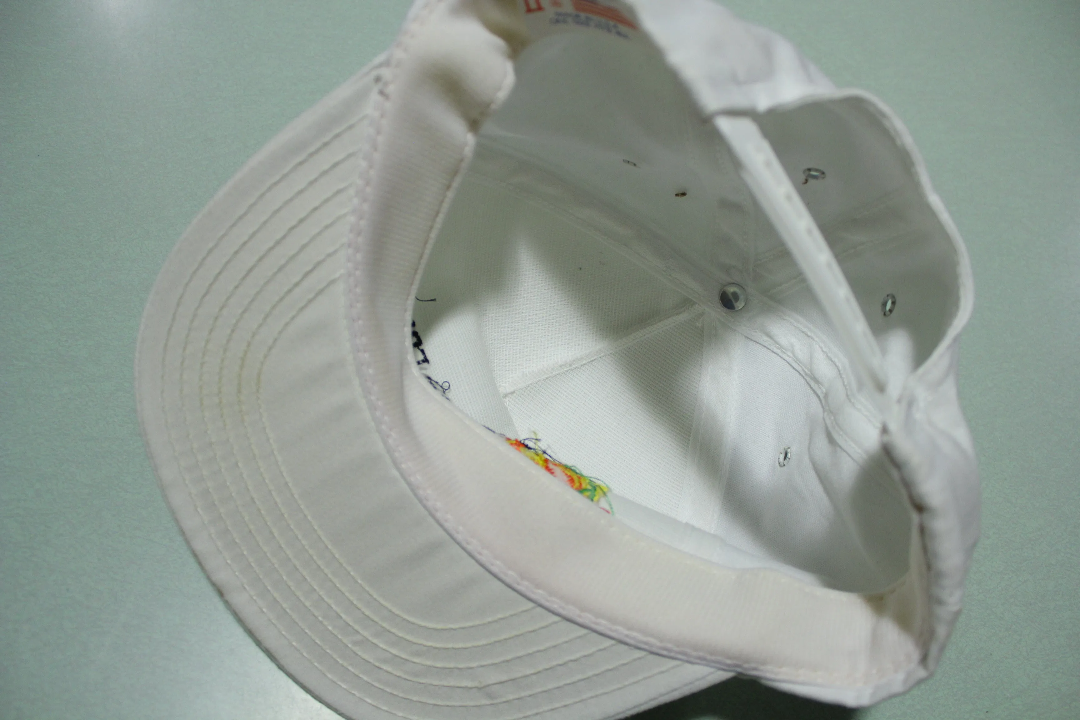 Good Fruit Grower Cocaine White Vintage 80's Adjustable Snap Back Hat