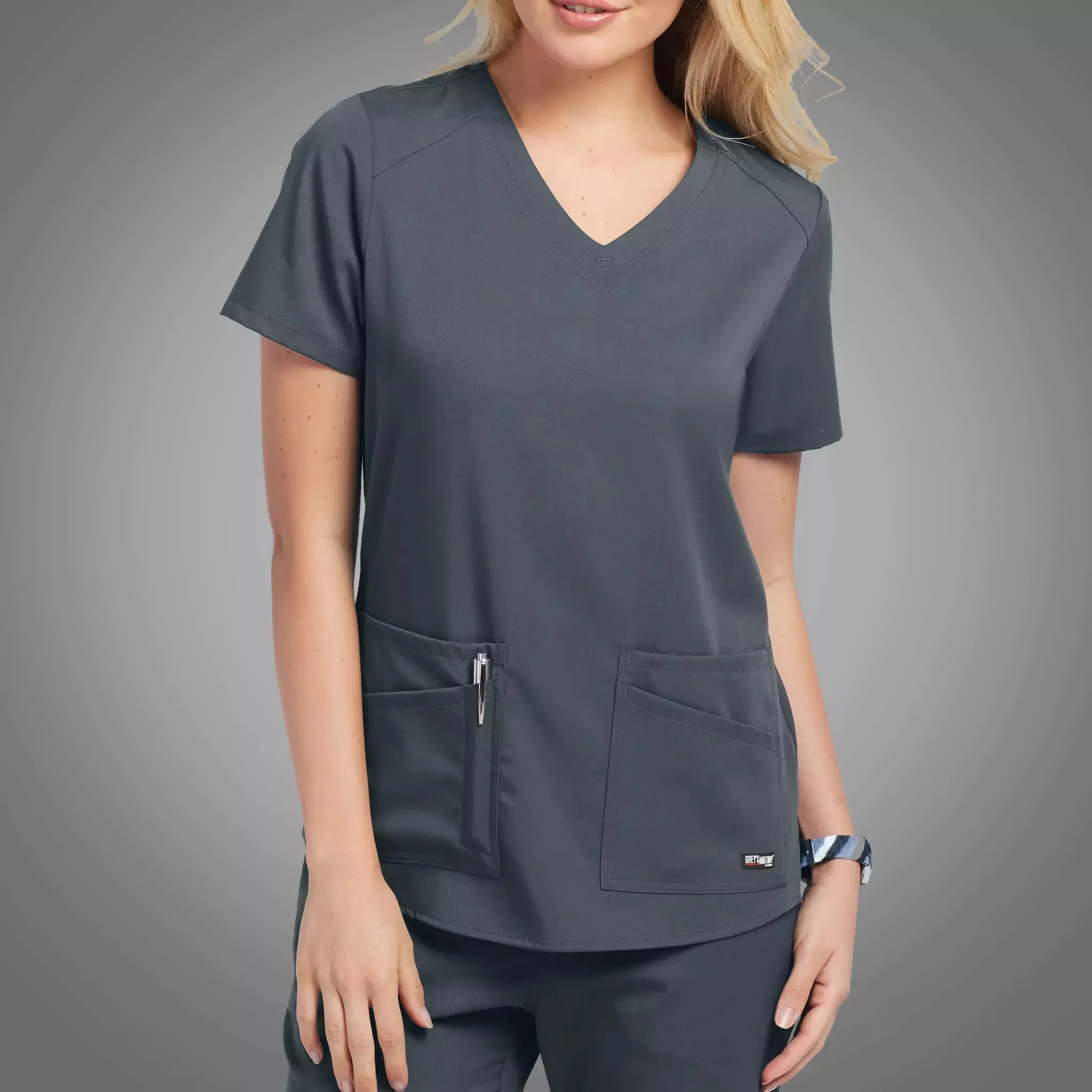 Grey's Anatomy SS Emma Women's V-Top GRST011