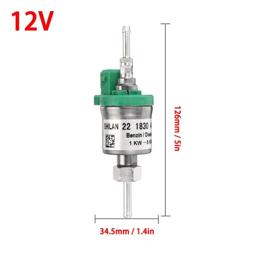 High Quality Durable Car Air Diesel Parking Oil Fuel Pump For Eberspacher Universal Heater 12V 1-5KW Long Life Easy To Install