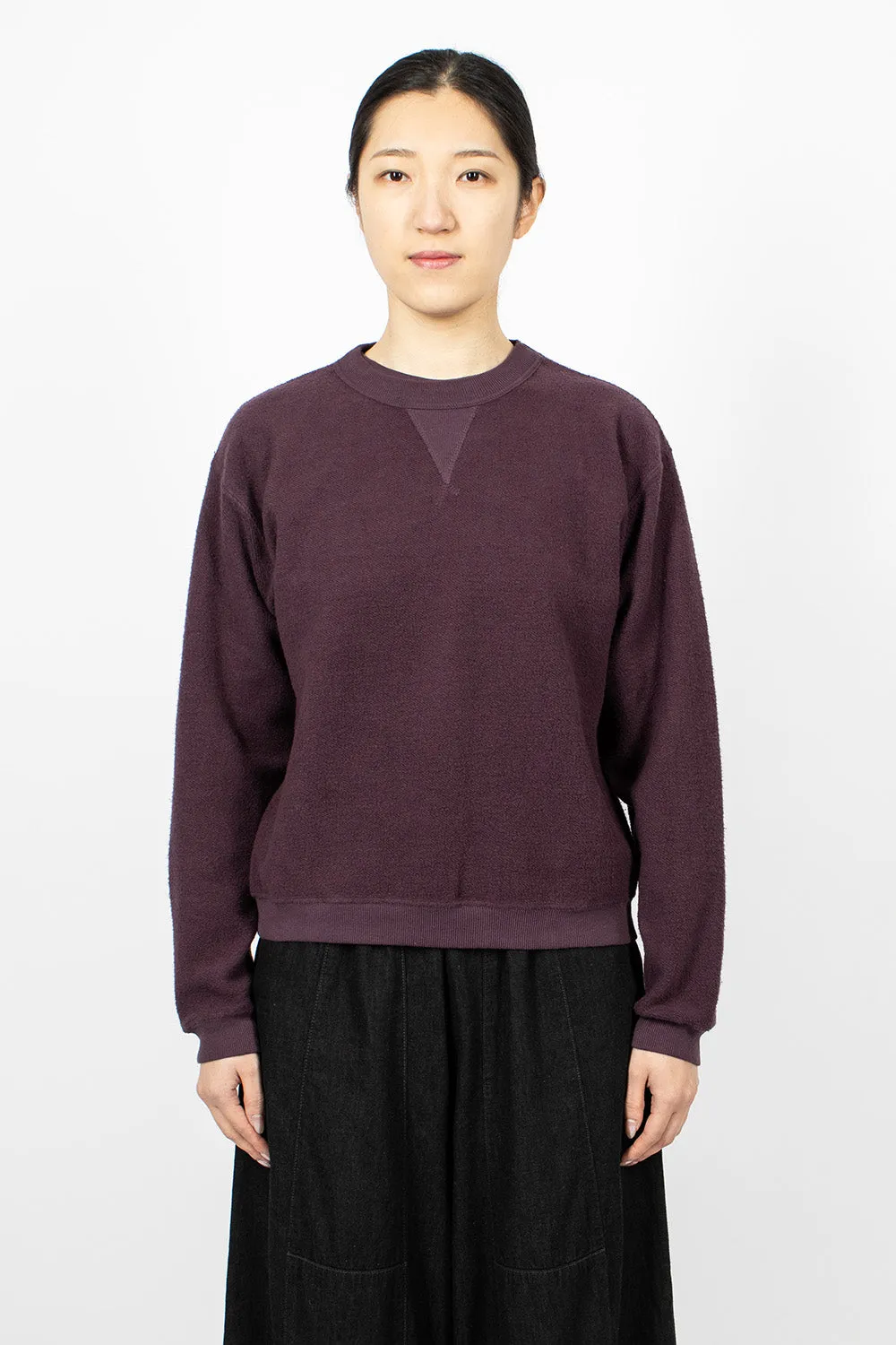 Hina Crew Neck Sweatshirt Plum Perfect