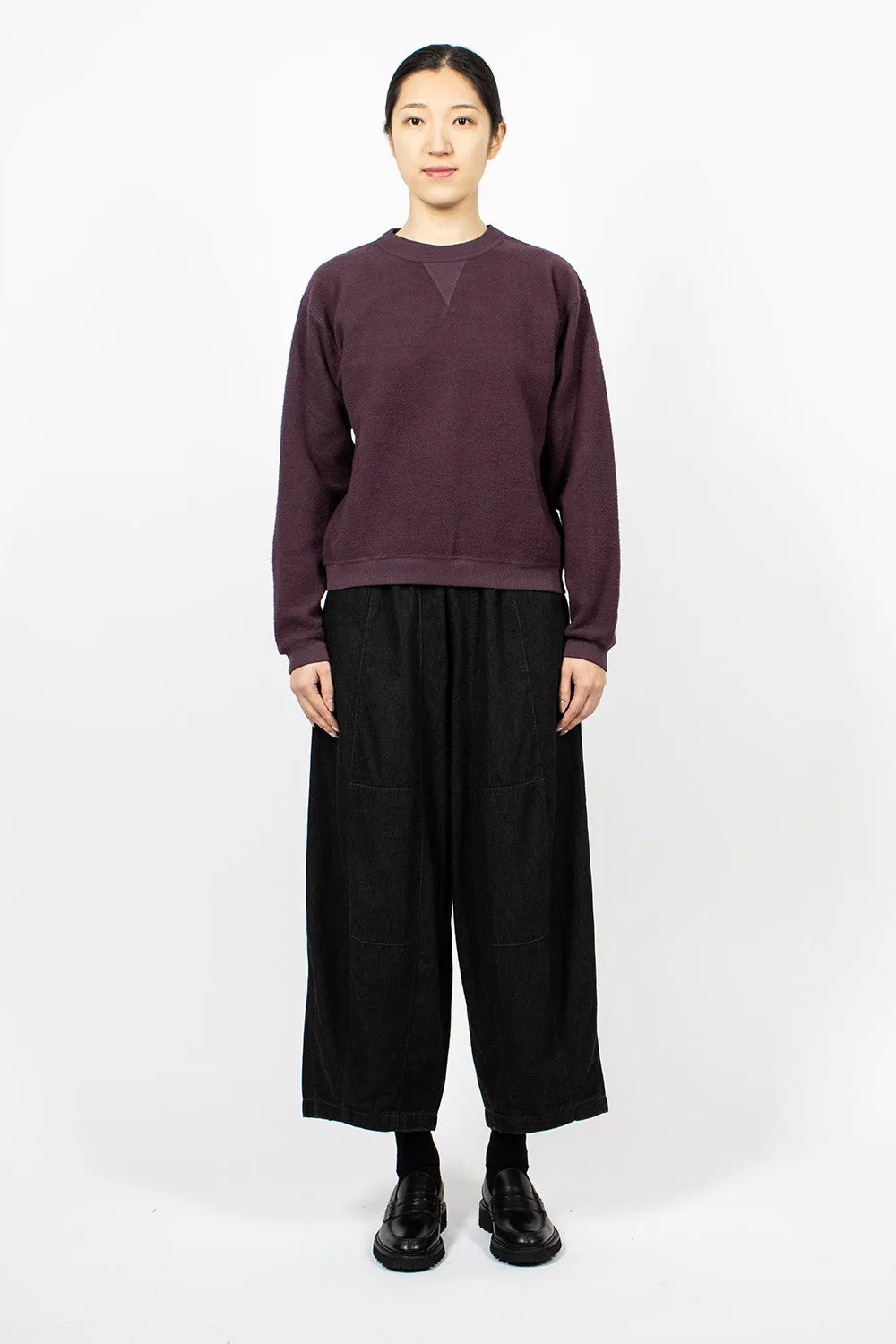 Hina Crew Neck Sweatshirt Plum Perfect