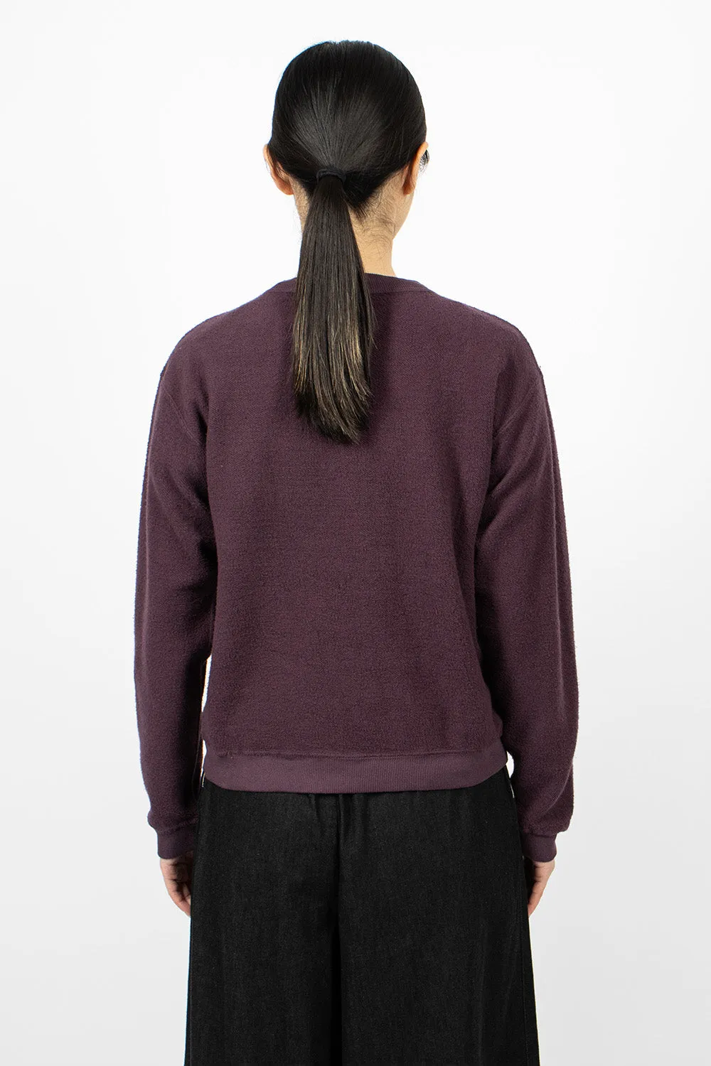 Hina Crew Neck Sweatshirt Plum Perfect