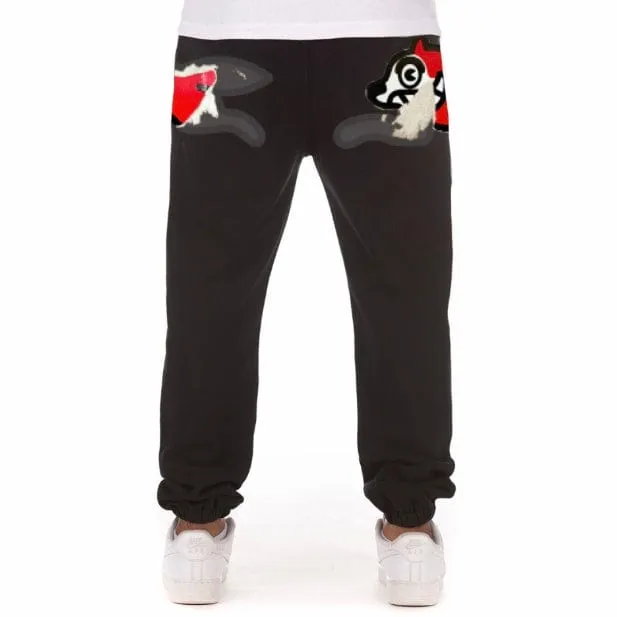 Ice Cream Sideways Sweatpants (Black) 431-7105