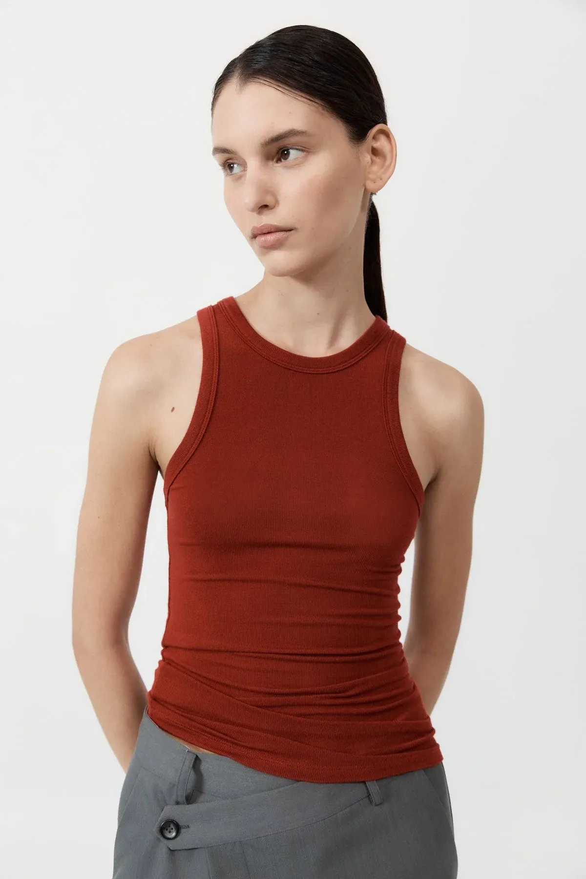 Jersey Tank - Rouge