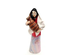 Jewish Figure women Made of Clay Hand Made Art Designed