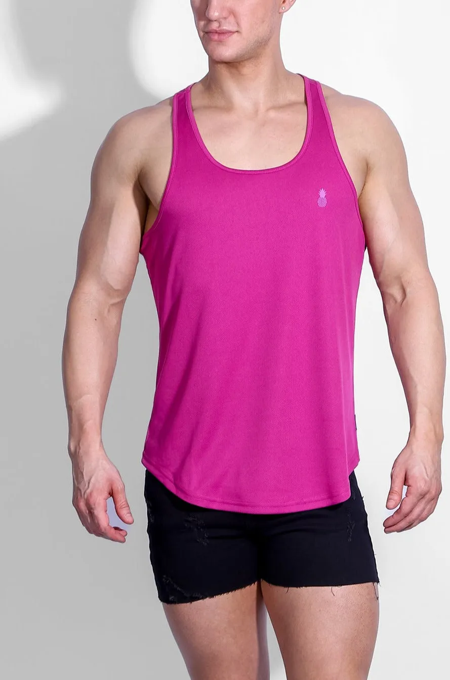 JJ Gym Tank Top - Dark Pink