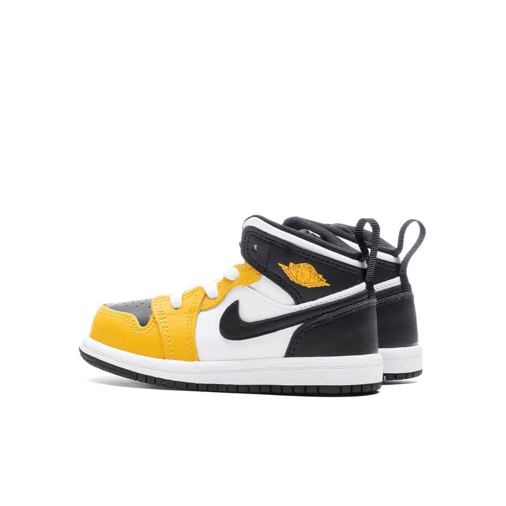 Jordan 1 Mid (TD) - Yellow Ochre/Black/White