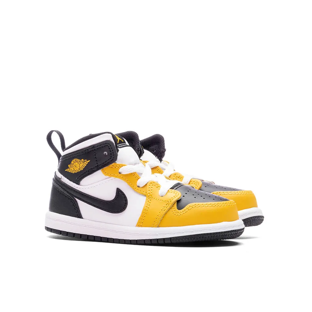 Jordan 1 Mid (TD) - Yellow Ochre/Black/White