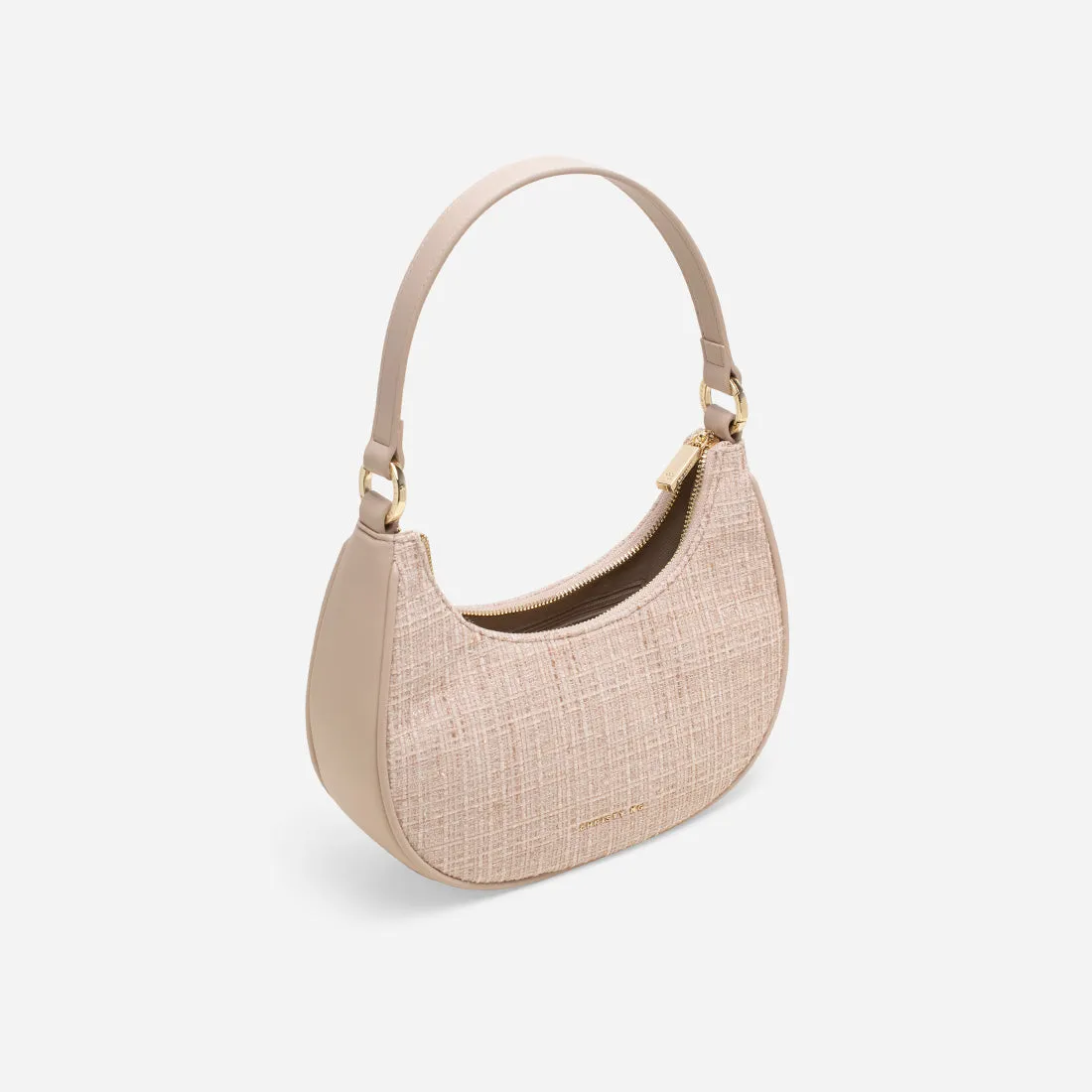 Julieta Tweed Hobo Bag