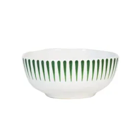 Juliska Sitio Stripe Basil Cereal/Ice Cream Bowl