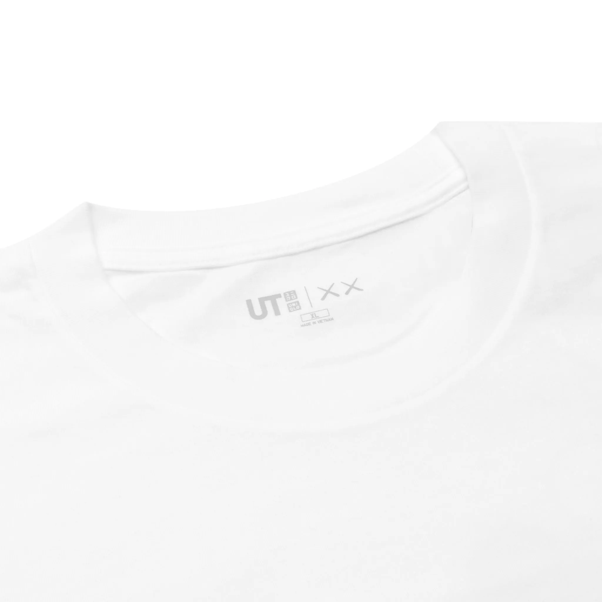 Kaws x Uniqlo UT Graphic White T Shirt