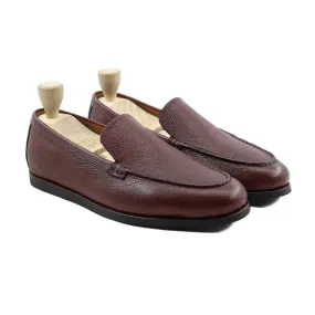 Kobryn - Men's Oxblood Pebble Grain Loafer