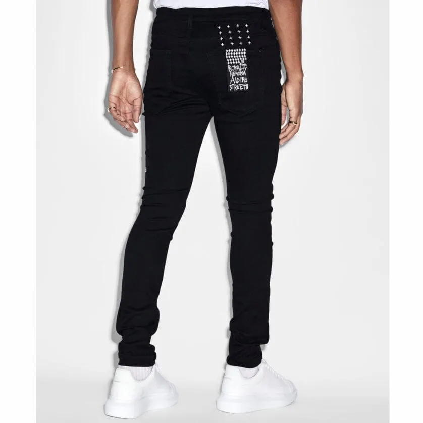 Ksubi Van Winkle Black Rebel Jean (Black Rebel) 1000055924