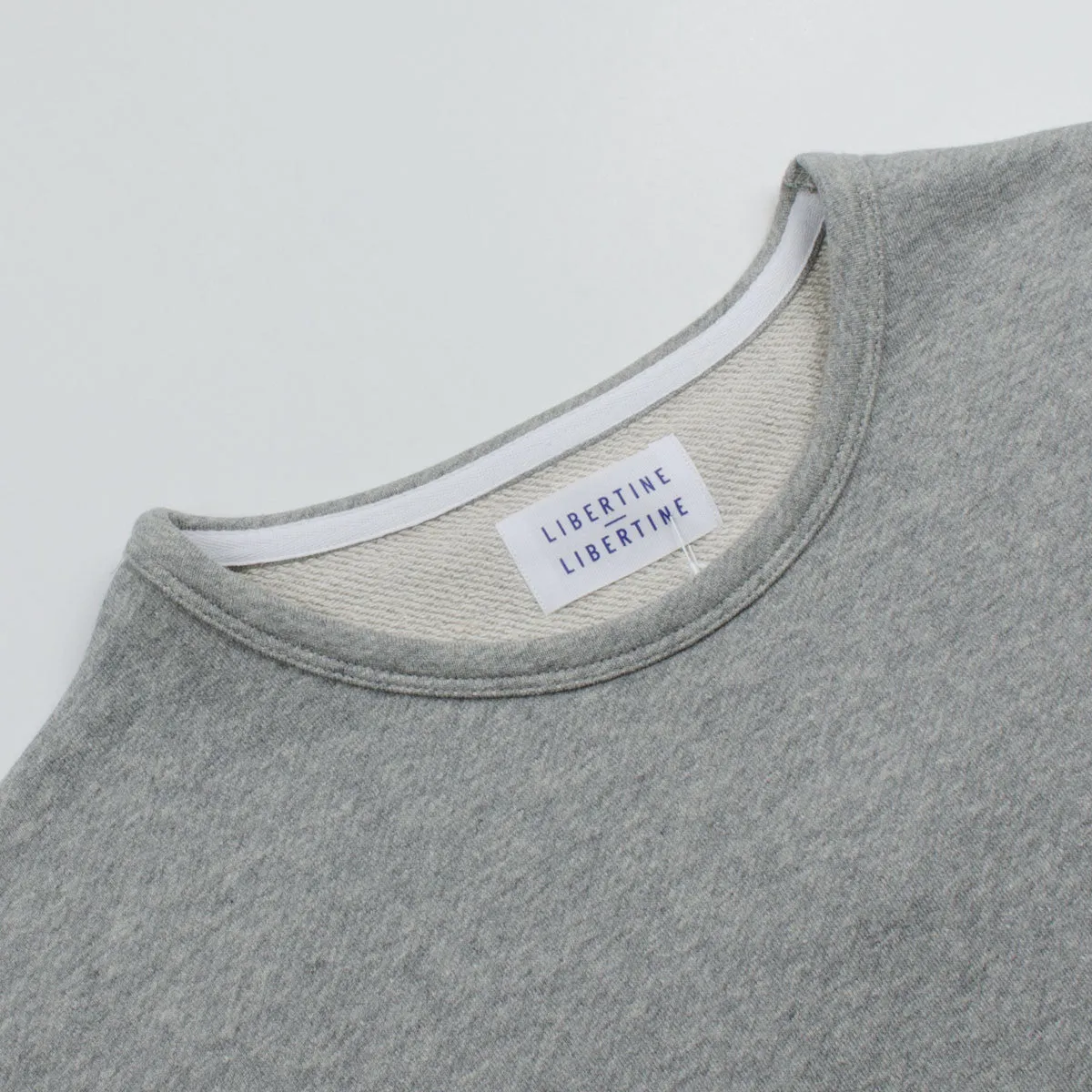 Libertine-Libertine - East Sweatshirt Paq - Grey Melange