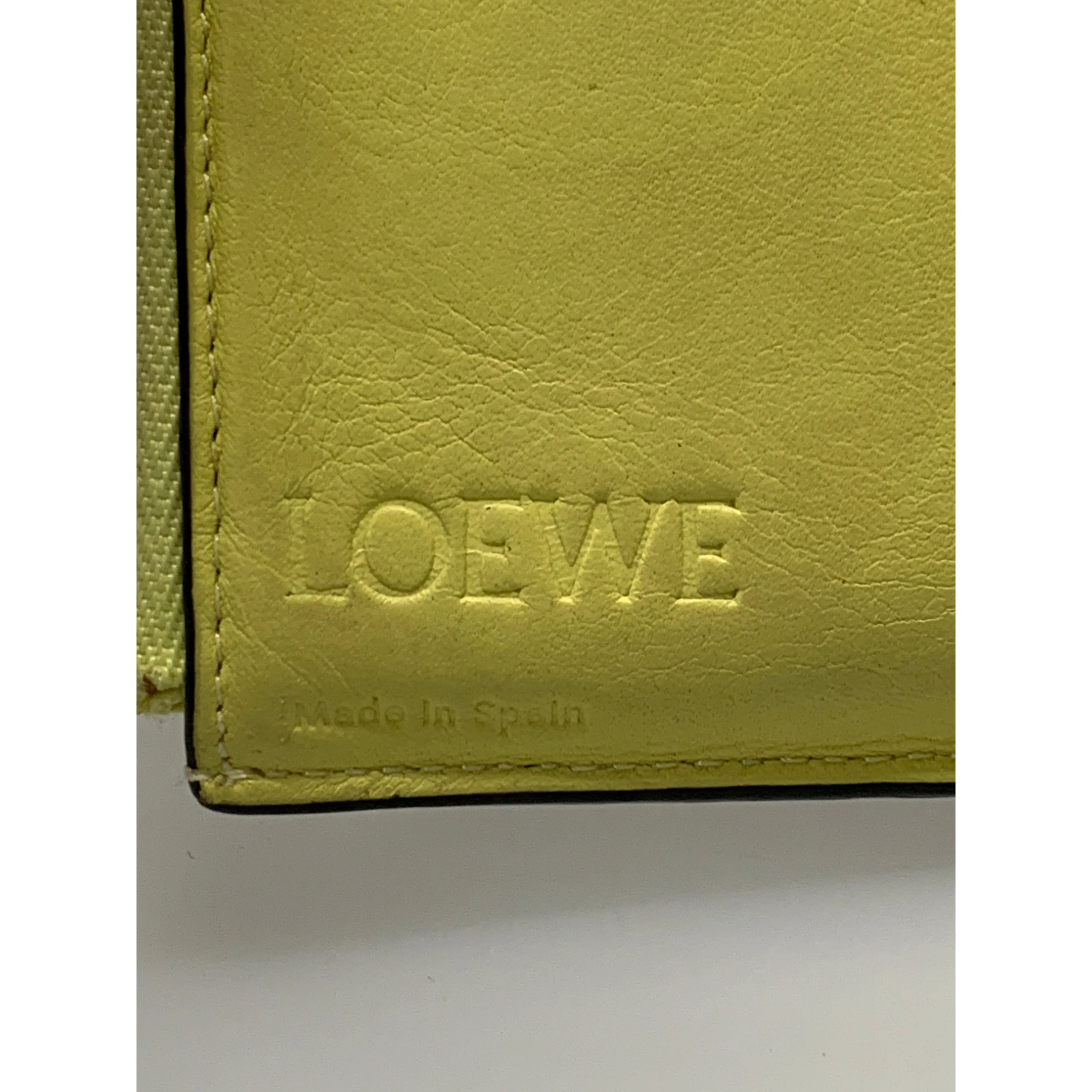 #LOEWE/Trifold Wallet/BLK/All Over Print