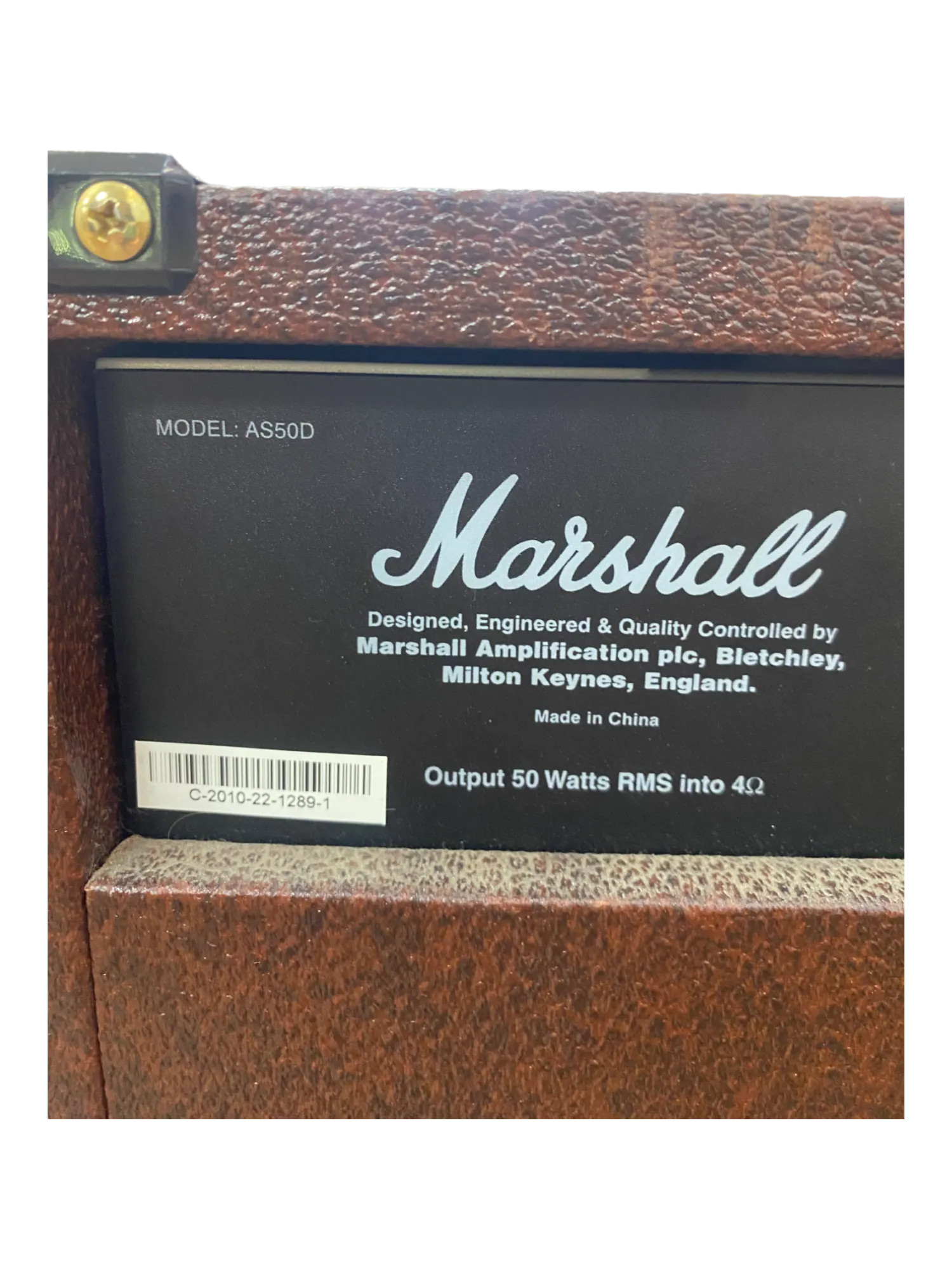 Marshall AS50D 2-Channel Amp