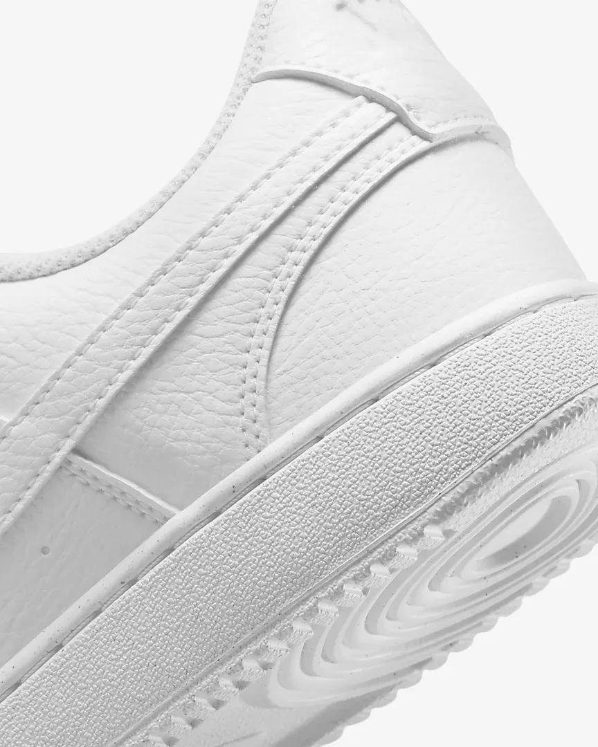 Men's Court Vision Low Next Nature Shoes - All White