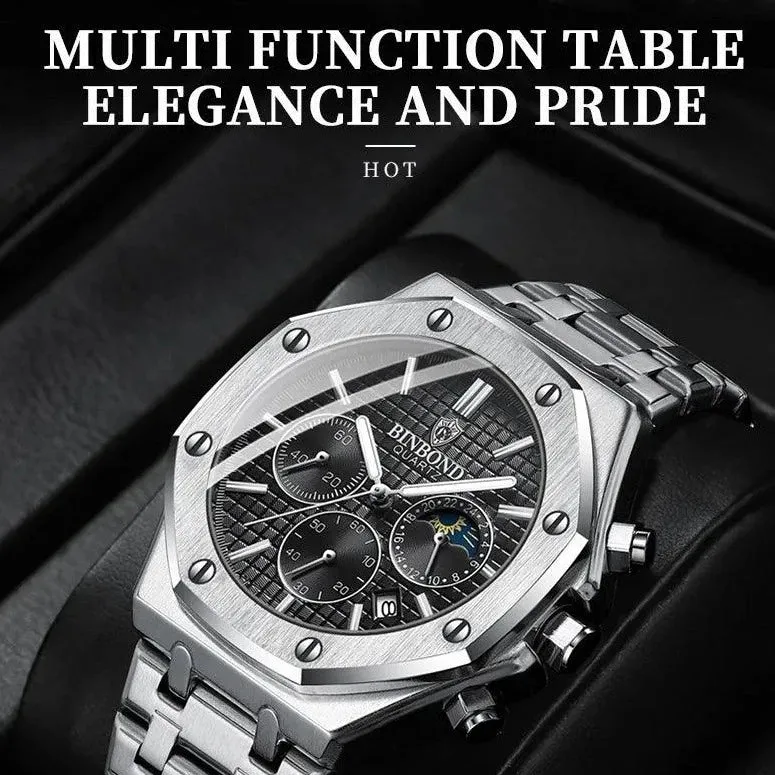 Men's Simple Quartz Luxury Fashion Sport Wristwatch - HQ8147