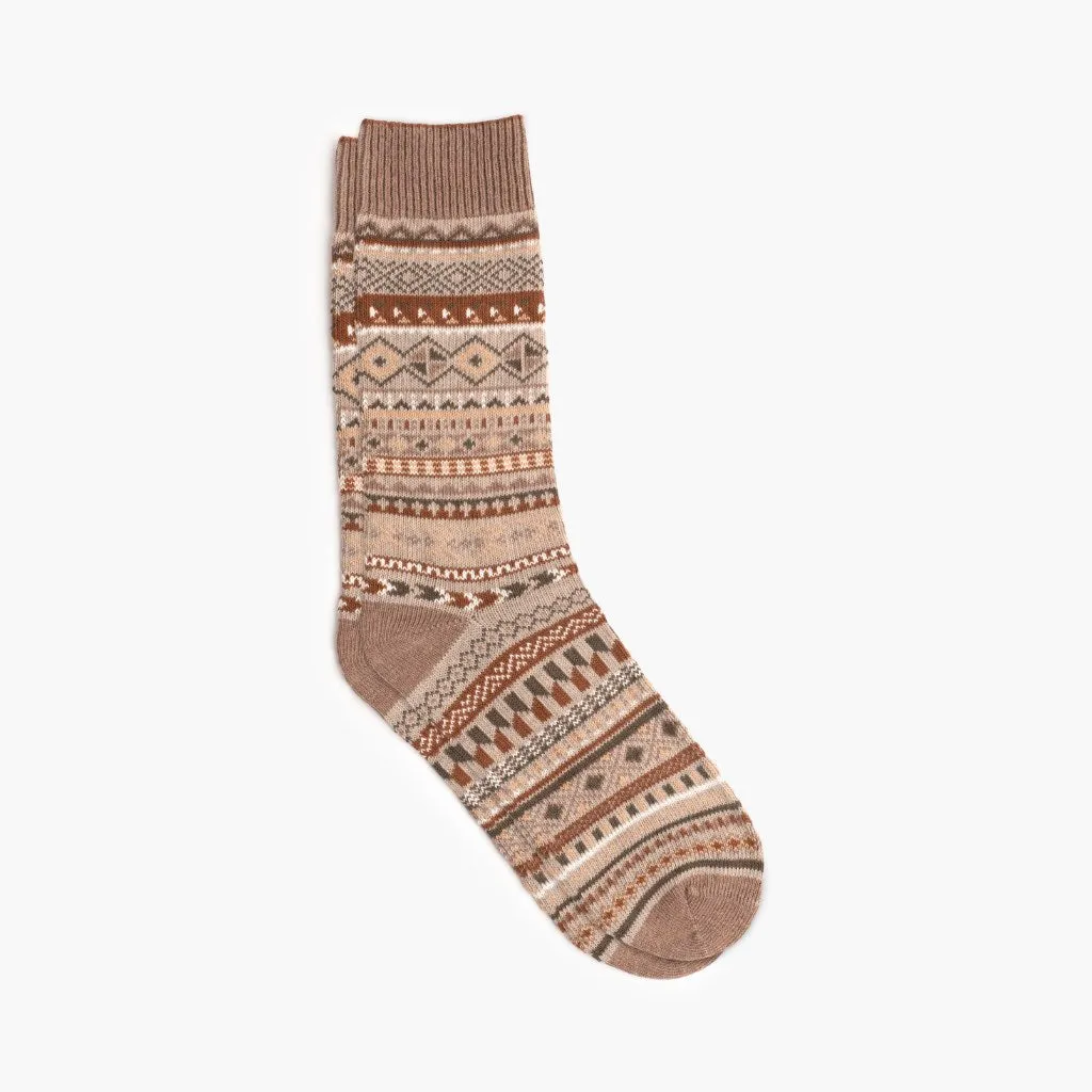 Men's Sodello Geo Sock | Taupe