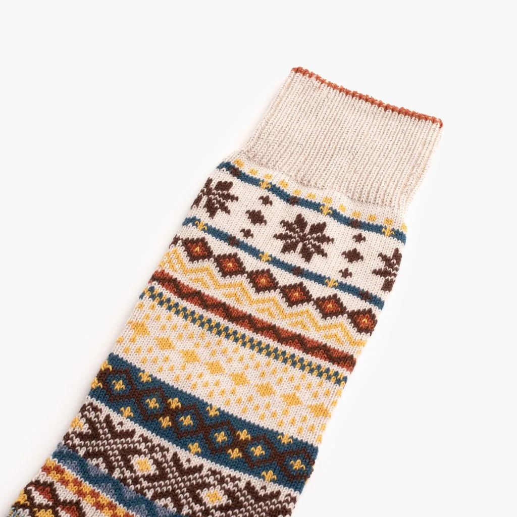 Men's Sodello Norwegian Sock | Cream