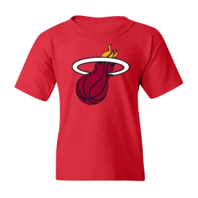 Miami HEAT Red Logo Youth Tee