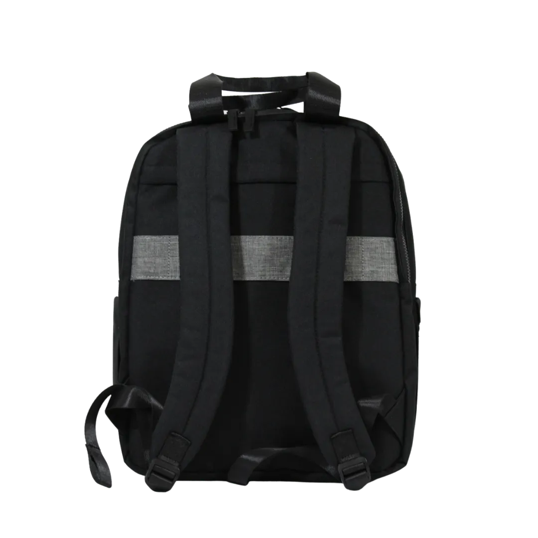 MinkeeBlue Dee's Double Zipper Backpack