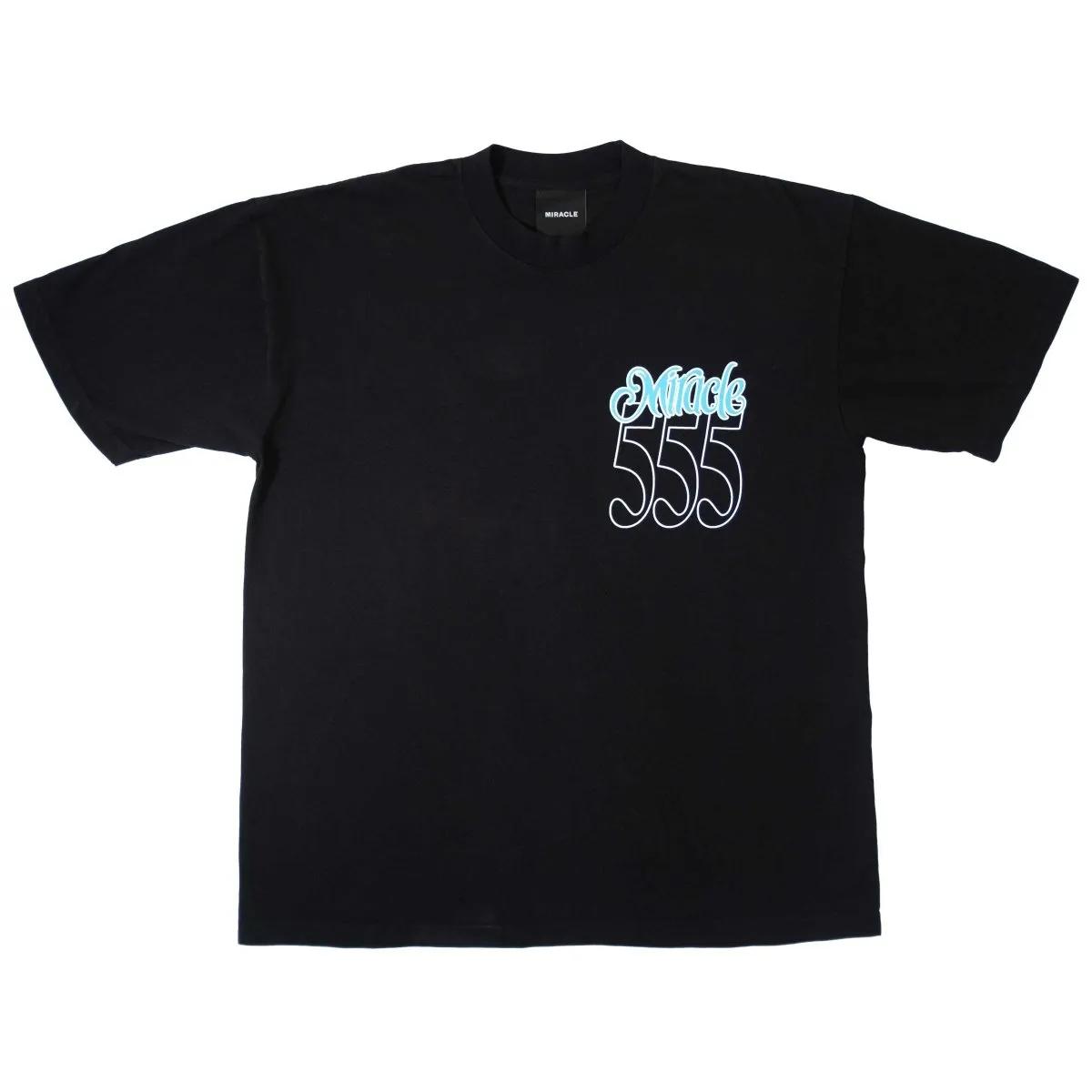 Miracle Seltzer Miracle 555 Black Tee Shirt