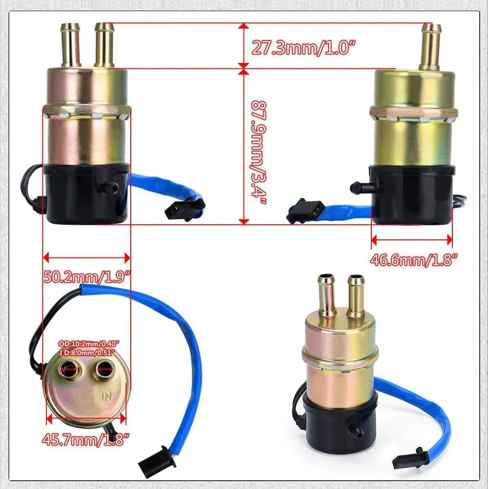 Motorcycle Fuel Pump 12v Fuel Pump For CBR600F CBR600F2 CBR600F3 CBR600F4 1987-2000 PQY-DZB11