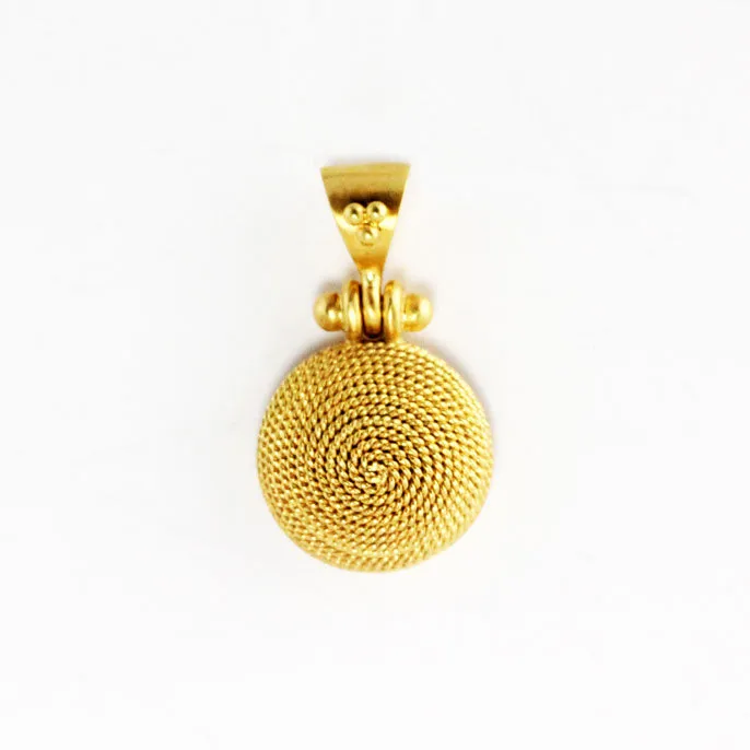 Mycenaean Beehives Queen Bee Gold Pendant