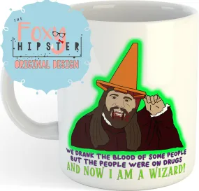 Nandor the Relentless on Drug Blood Traffic Cone 11oz Coffee Mug