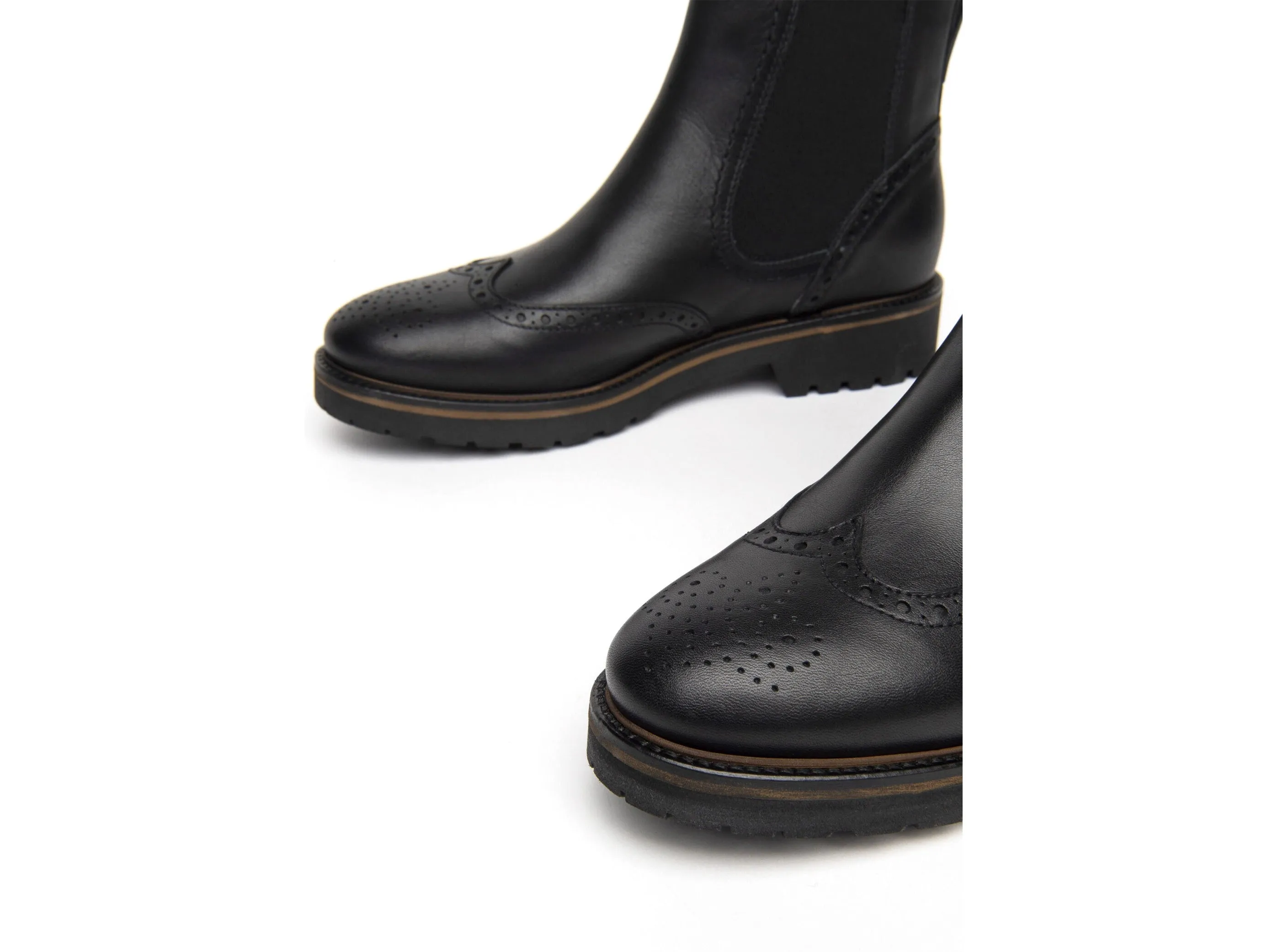 Nero Giardini Stivaletto Invernale Donna Chelsea Boots in Pelle