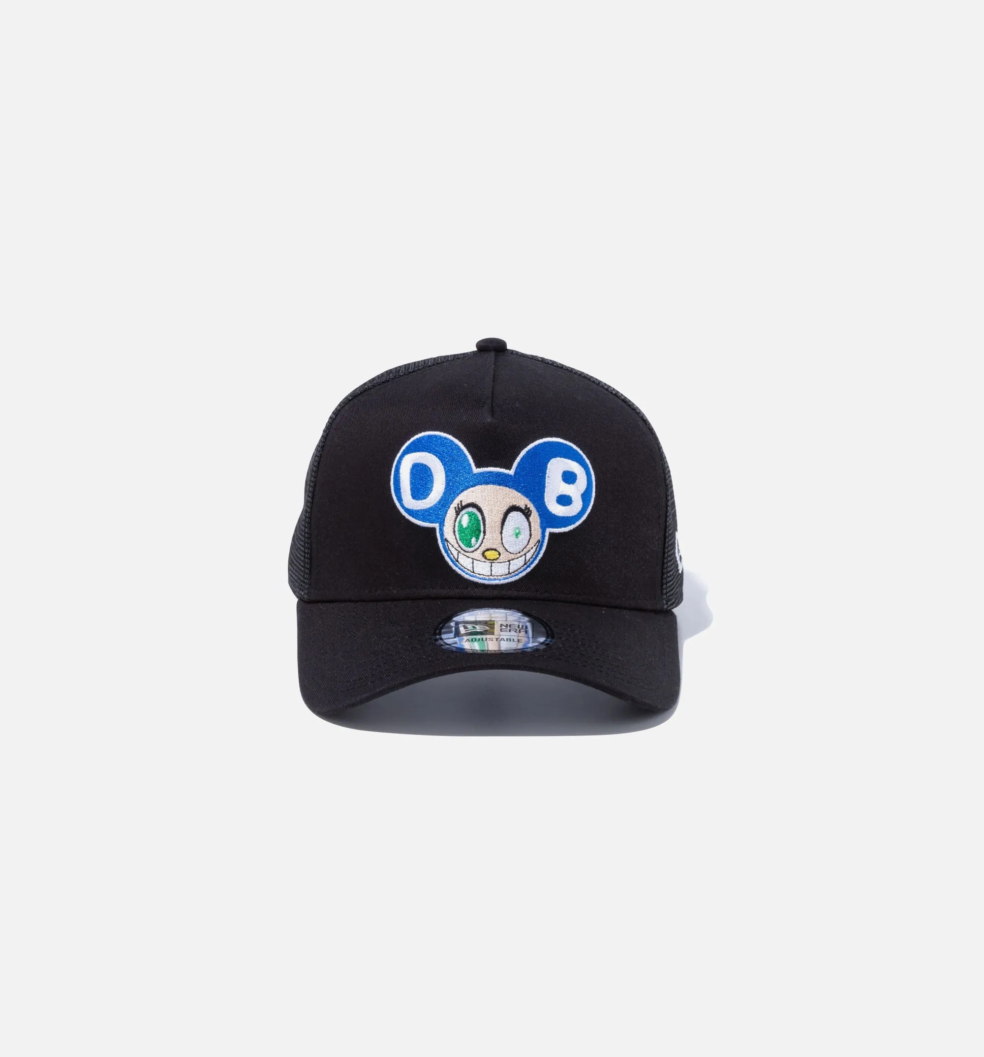 New Era x Takashi Murakami A Frame Trucker DOB 9Forty Mens Hat - Black