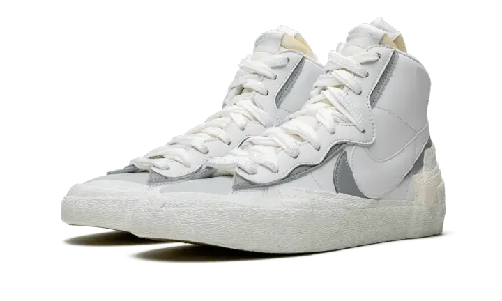 Nike Blazer Mid Sacai White Grey