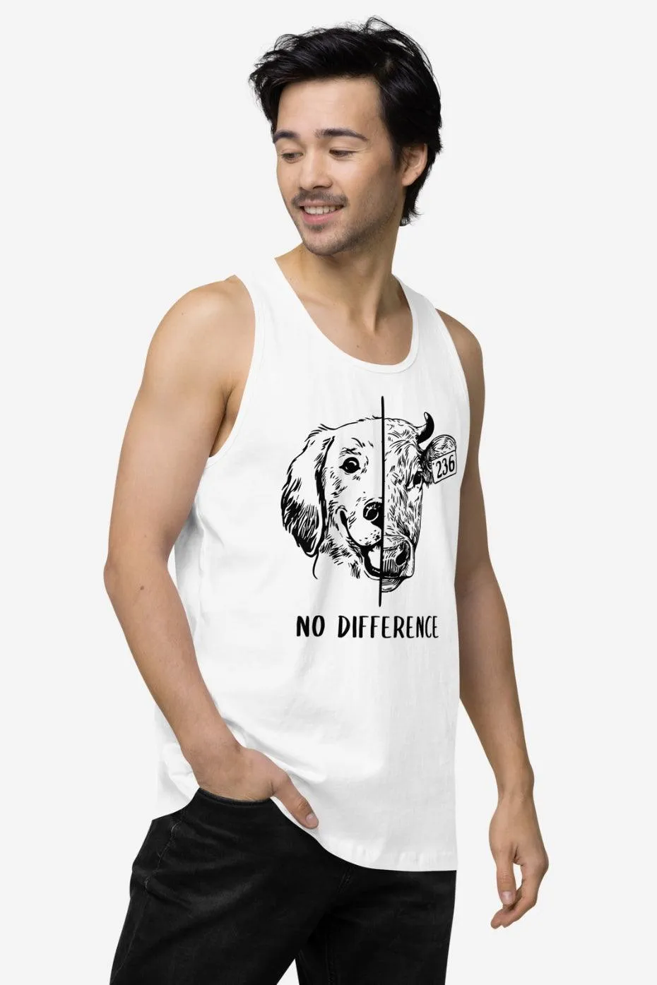 No Difference Men’s premium tank top