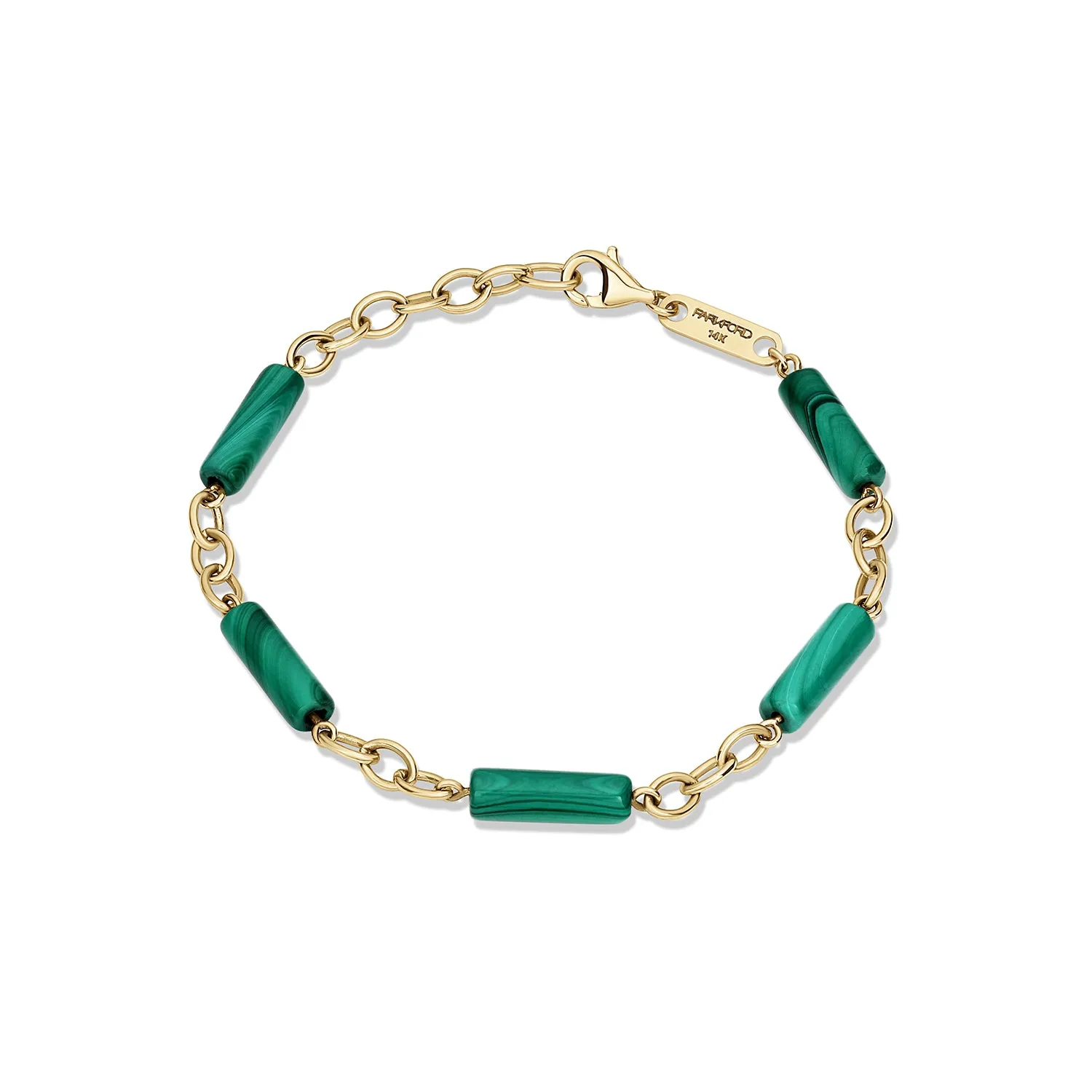 Palace Bead Bracelet Malachite