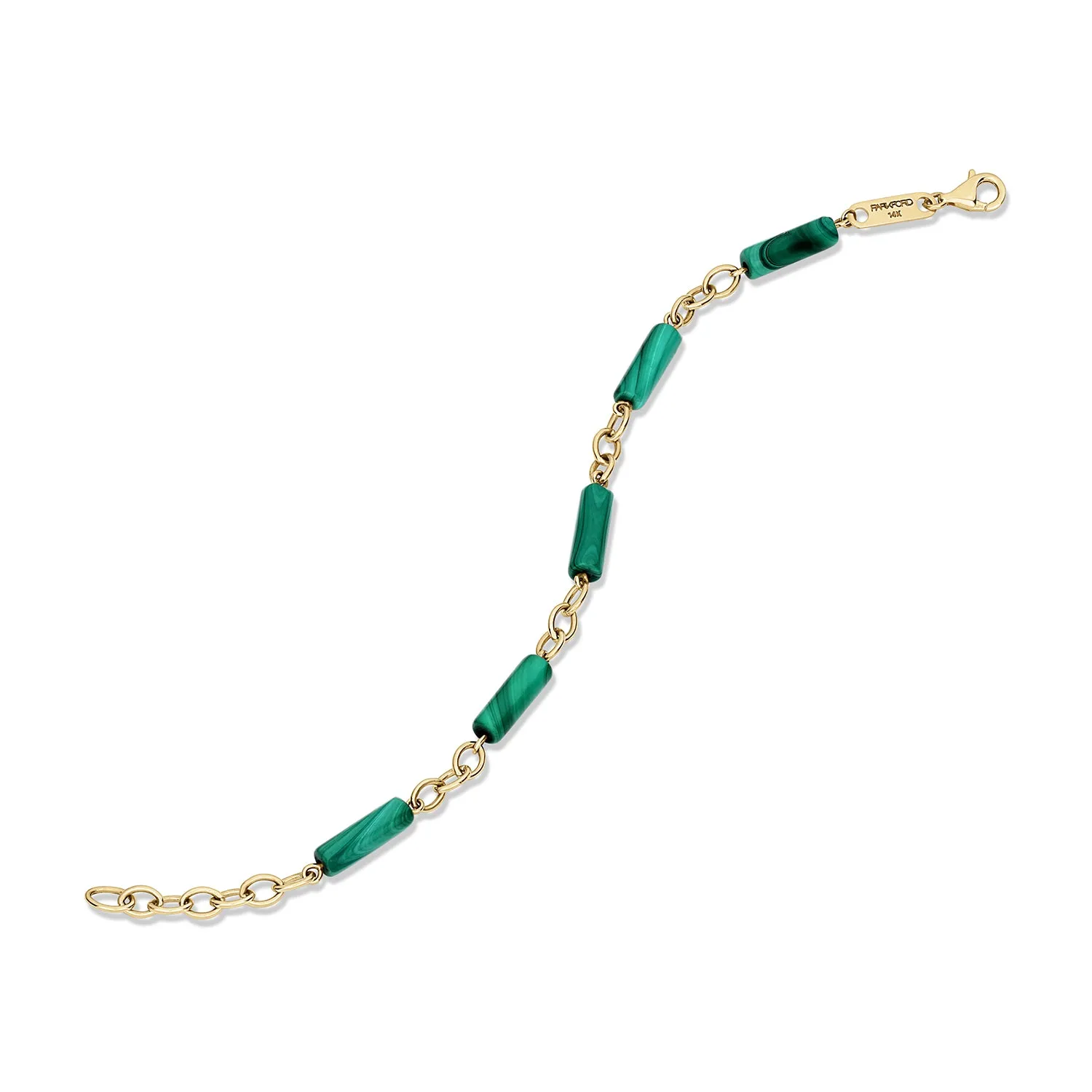 Palace Bead Bracelet Malachite