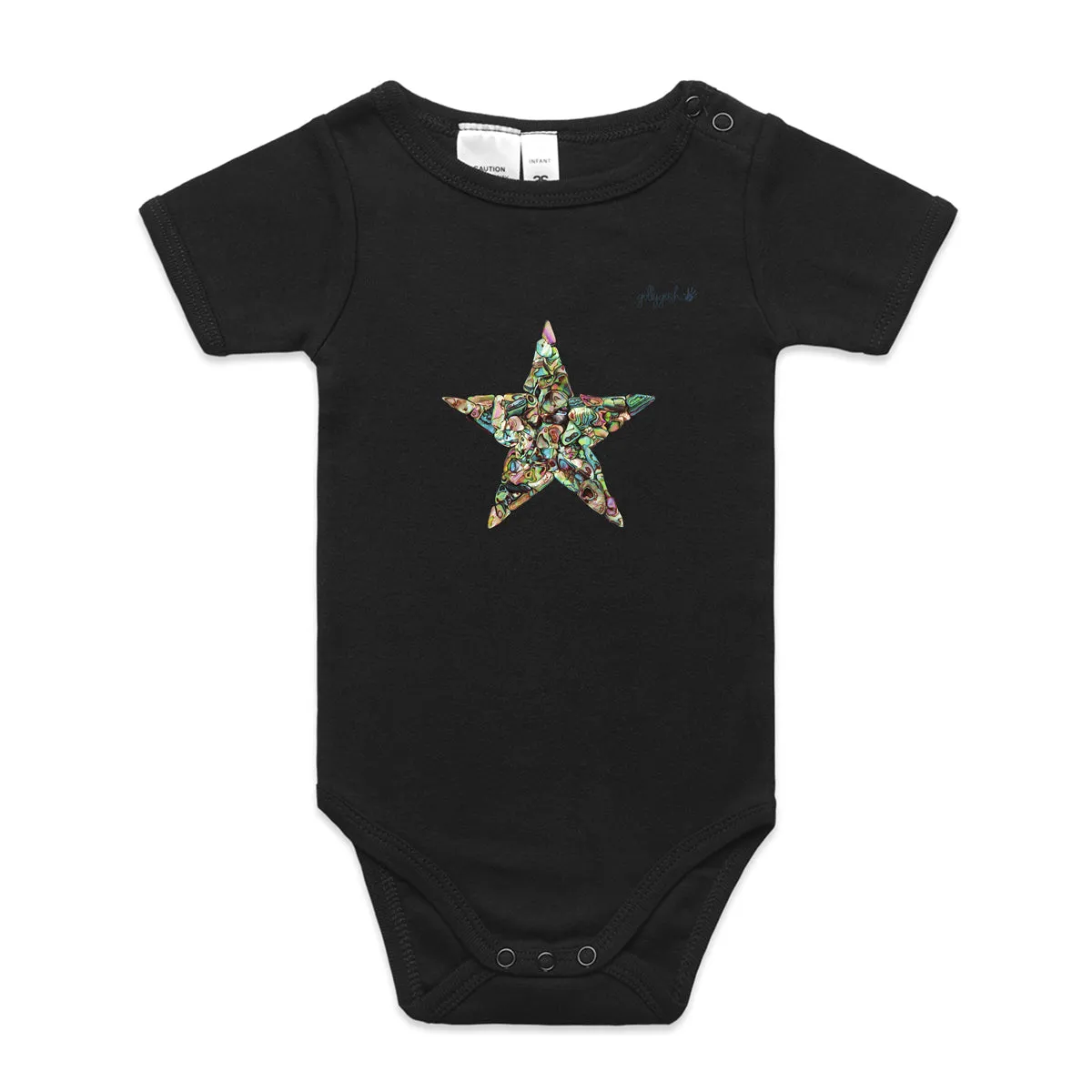 Paua Star - Infant Baby Grow