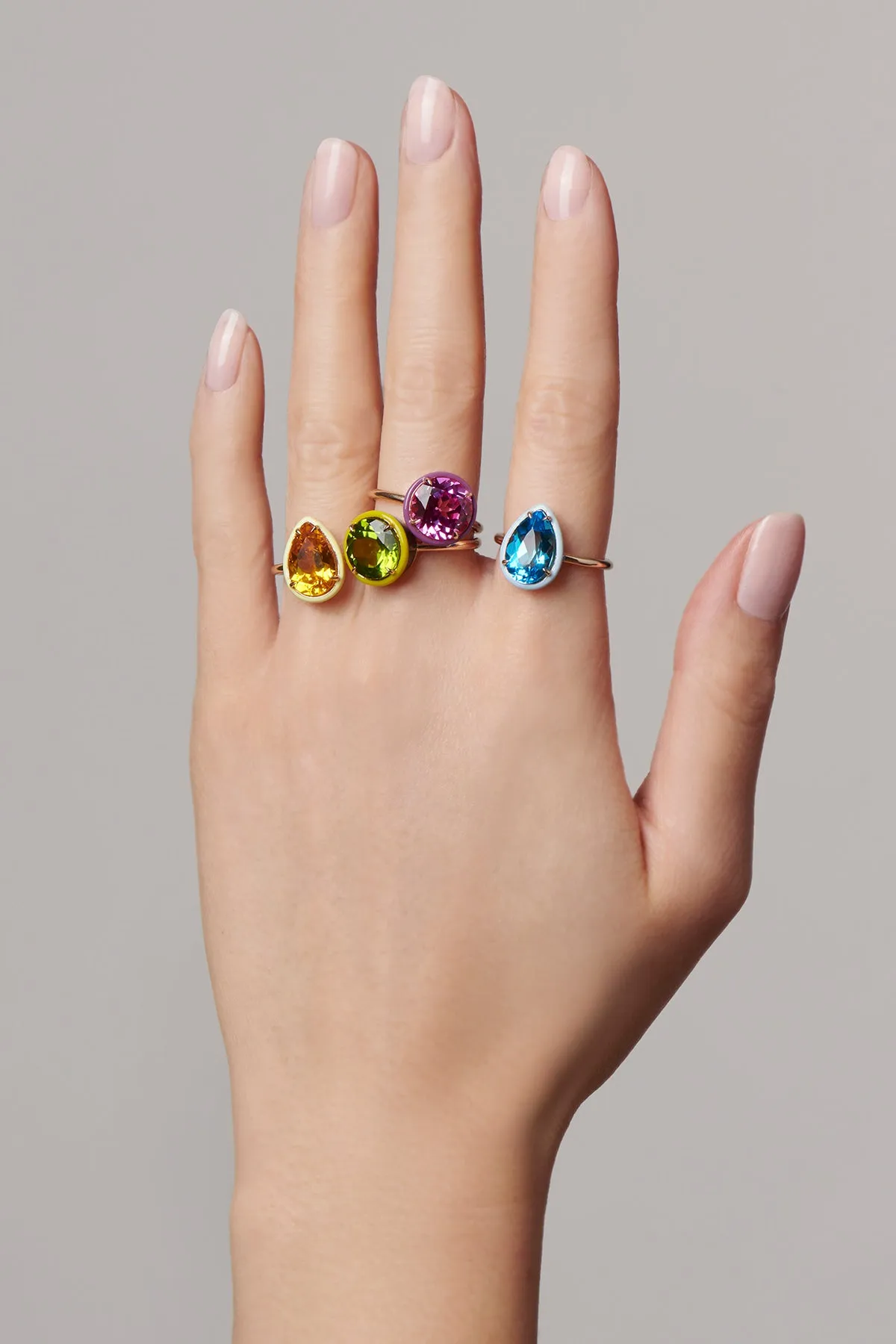 Pear Cocktail Ring - In Stock