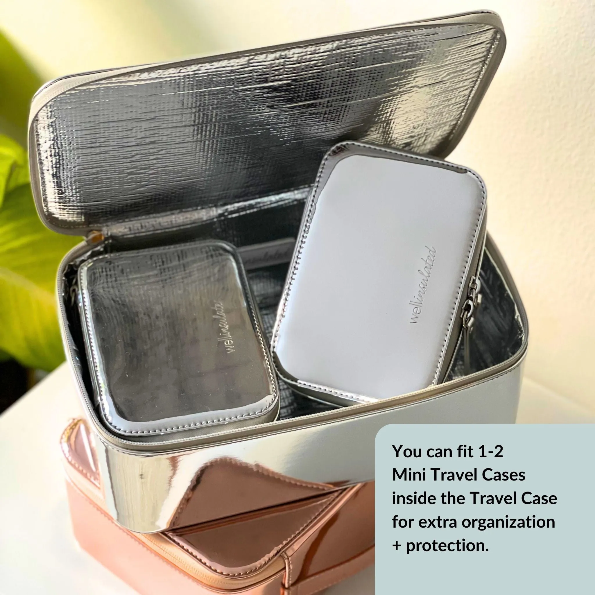 Performance Travel Case ROSE GOLD