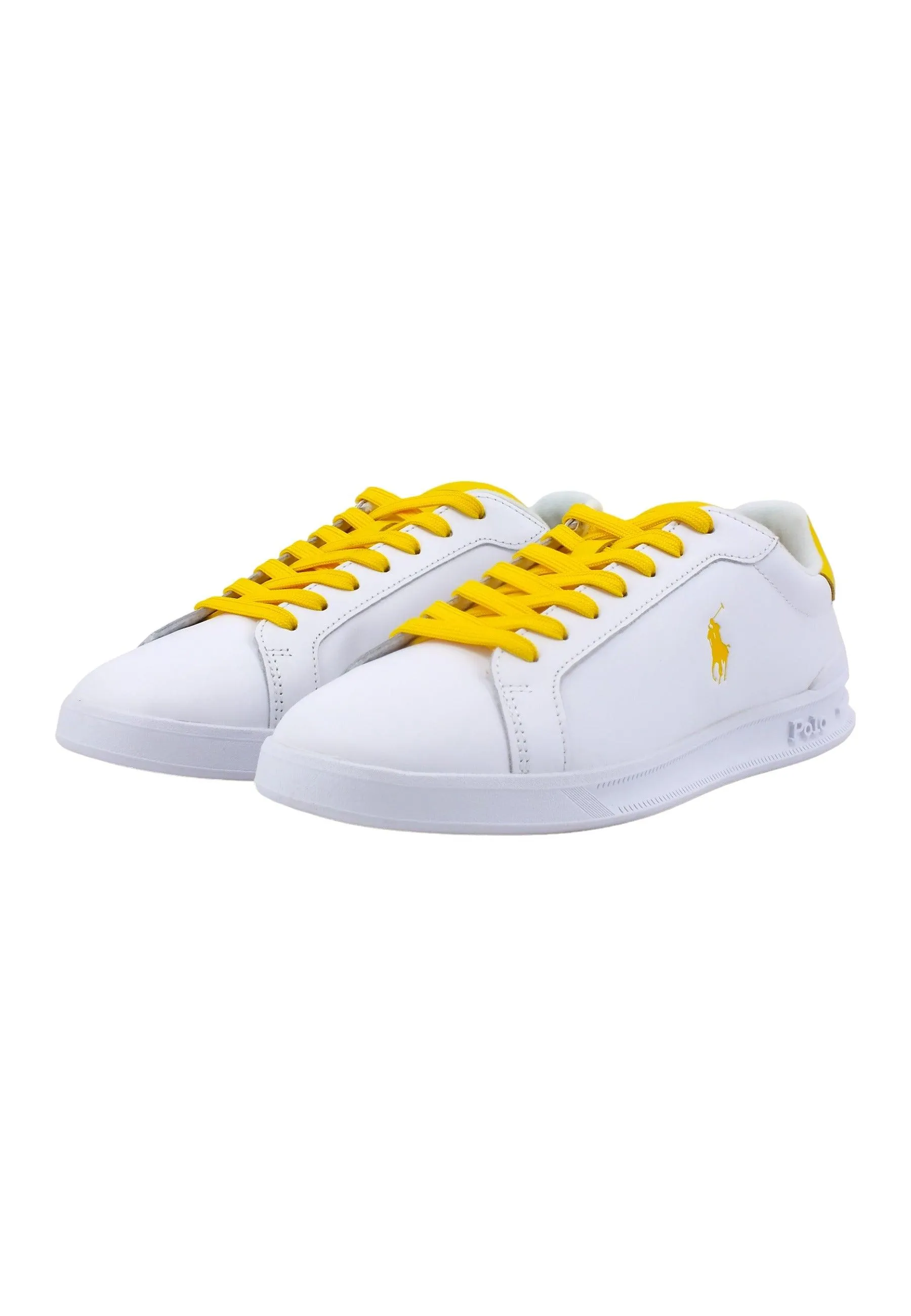 POLO RALPH LAUREN Sneaker Uomo White Yellow 809923929003U