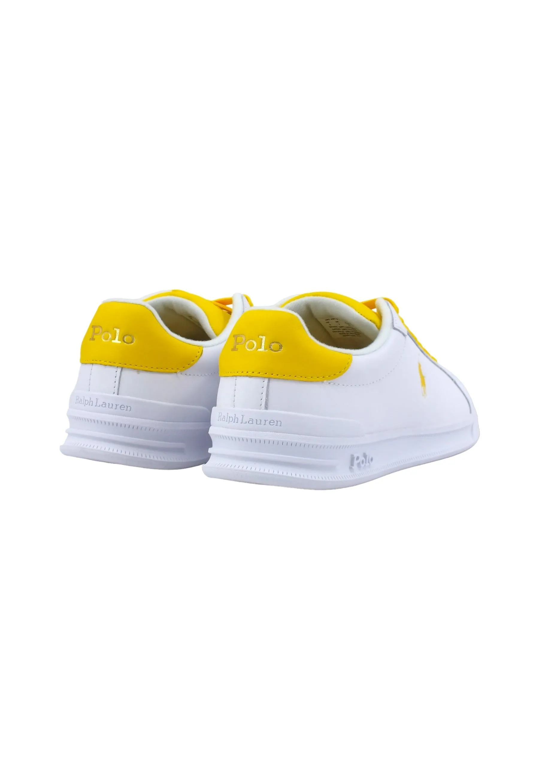 POLO RALPH LAUREN Sneaker Uomo White Yellow 809923929003U