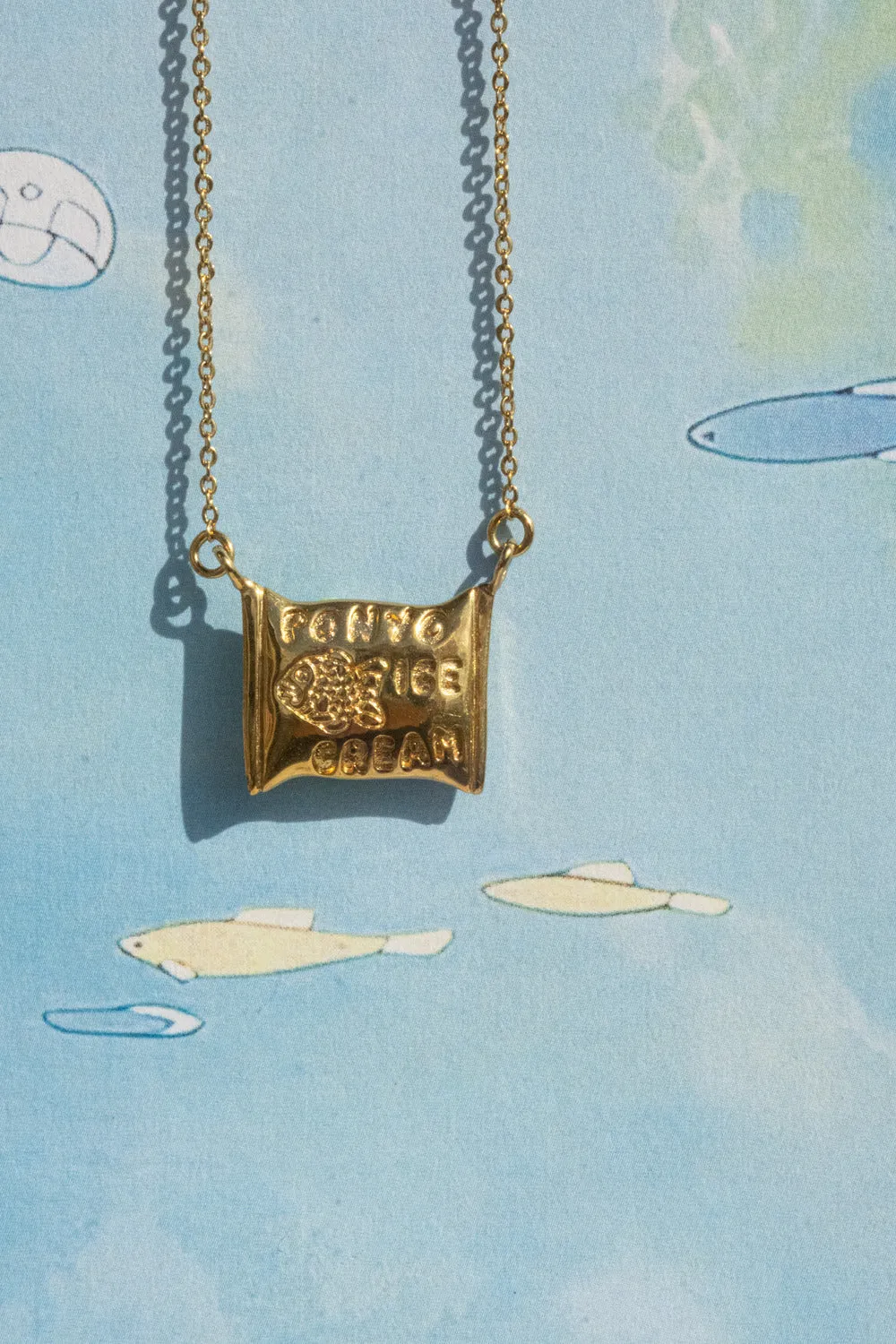 Ponyo Ice Cream Necklace (PRE-ORDER)