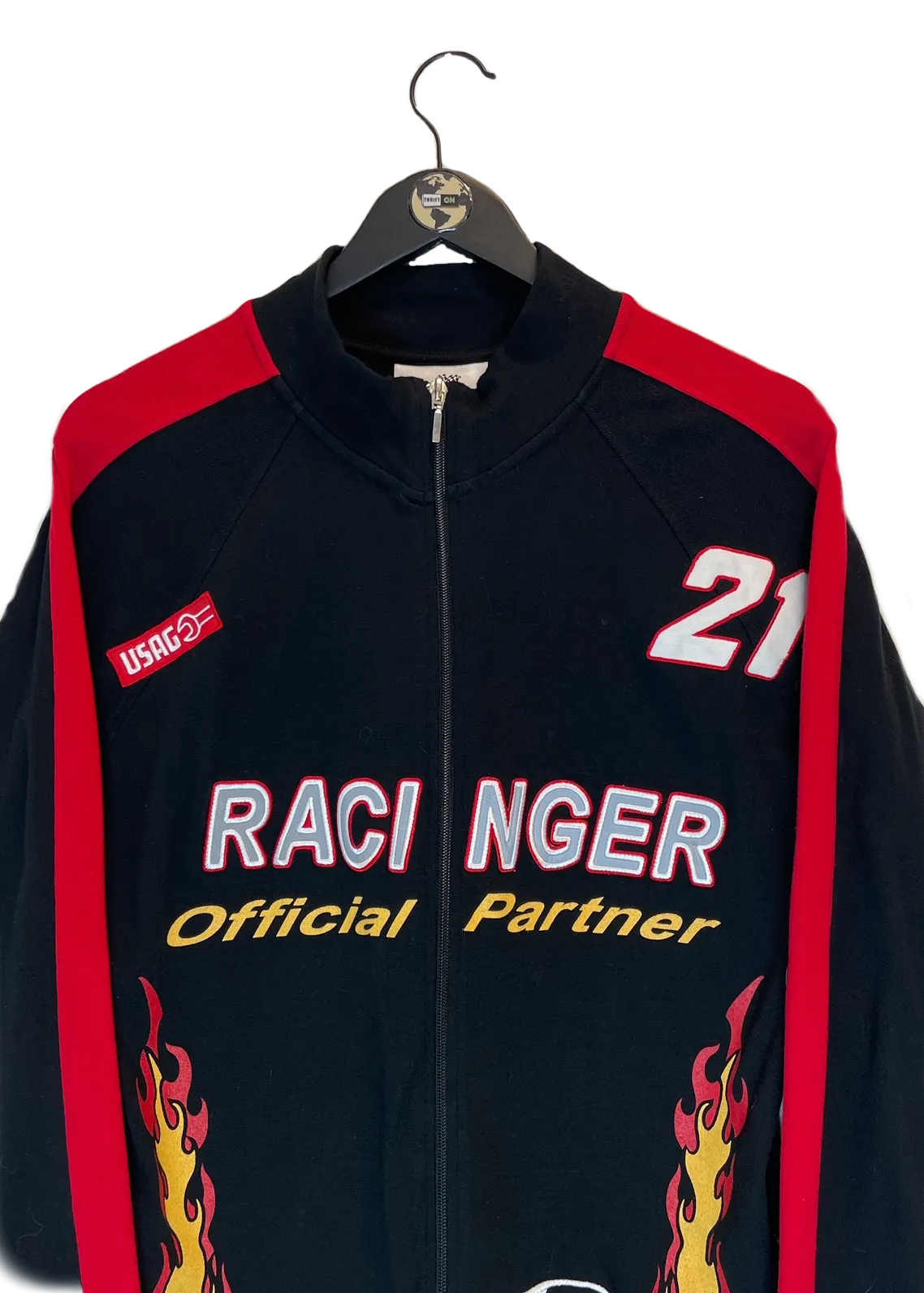 Reflective Racing Zip Up