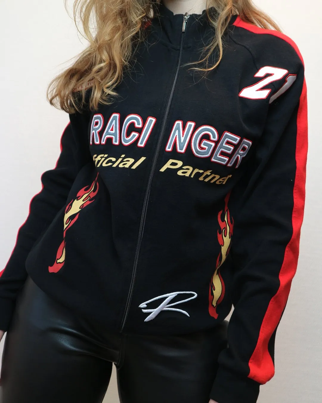 Reflective Racing Zip Up