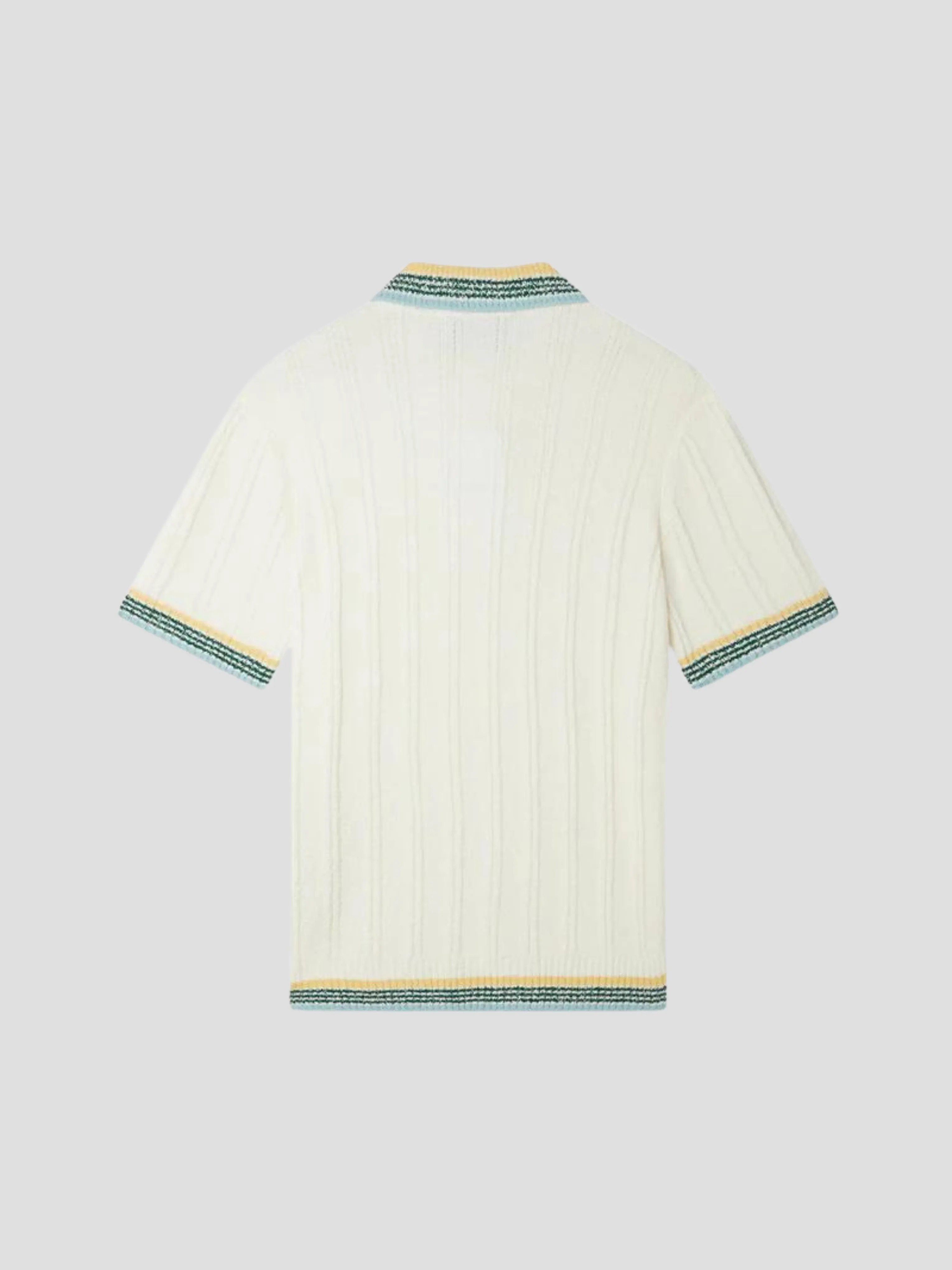 Rib Boucle Polo Shirt