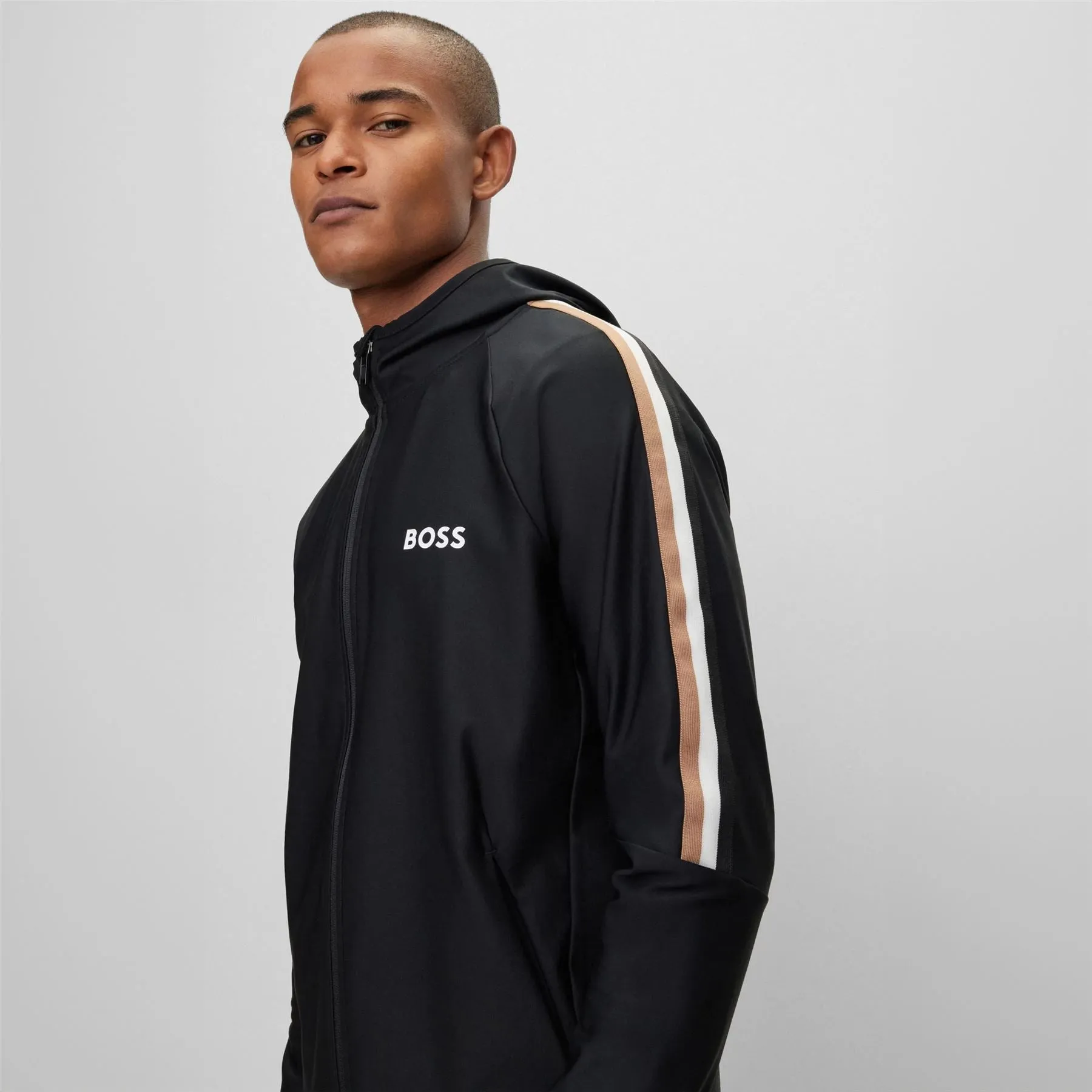 Sicon MB 1 Full Zip Regular Fit Hoodie Black - W23